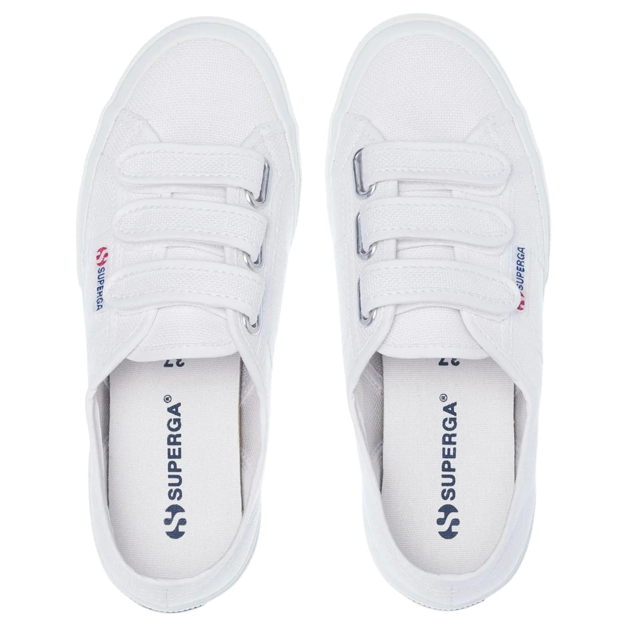 6 Superga Unisex 2750 Cotu 3 Strap White Casual Shoes WHITE, 6 of 6