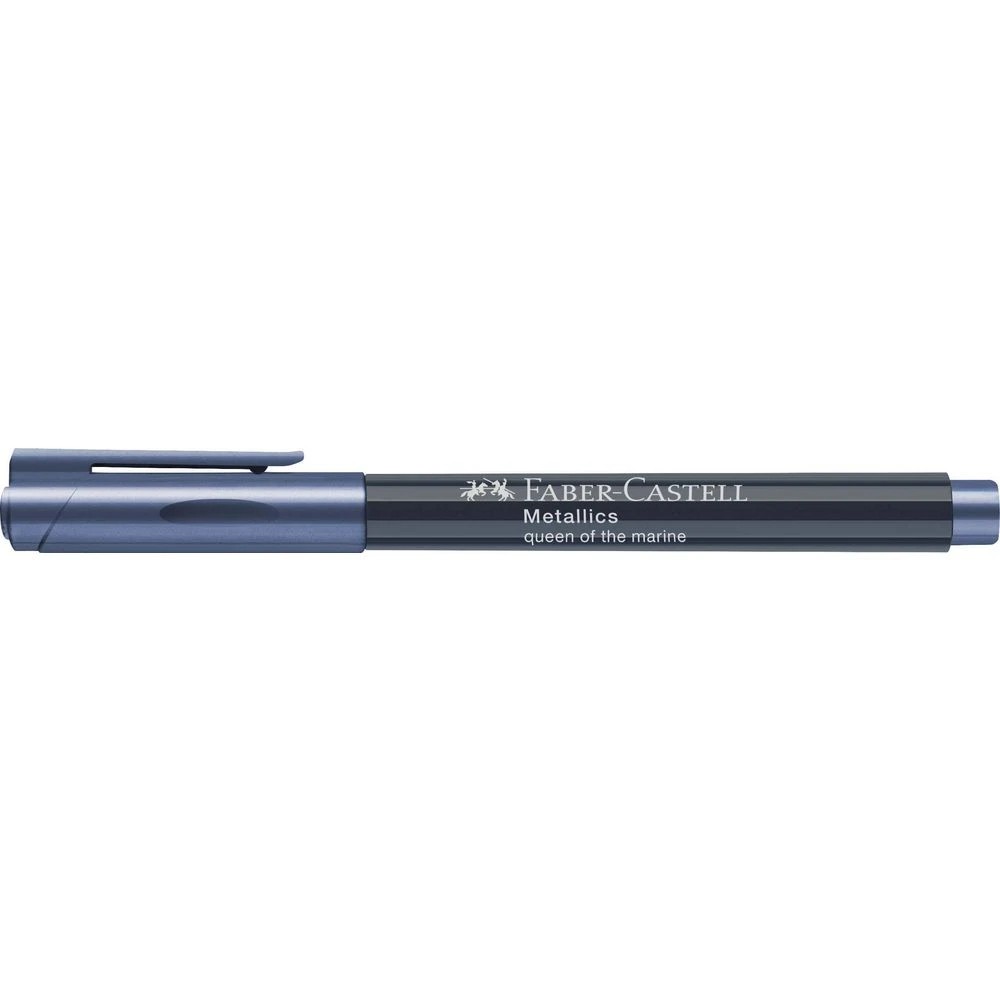 2 Faber-Castell Metallic Permanent Marker Queen of the Marine, 2 of 6