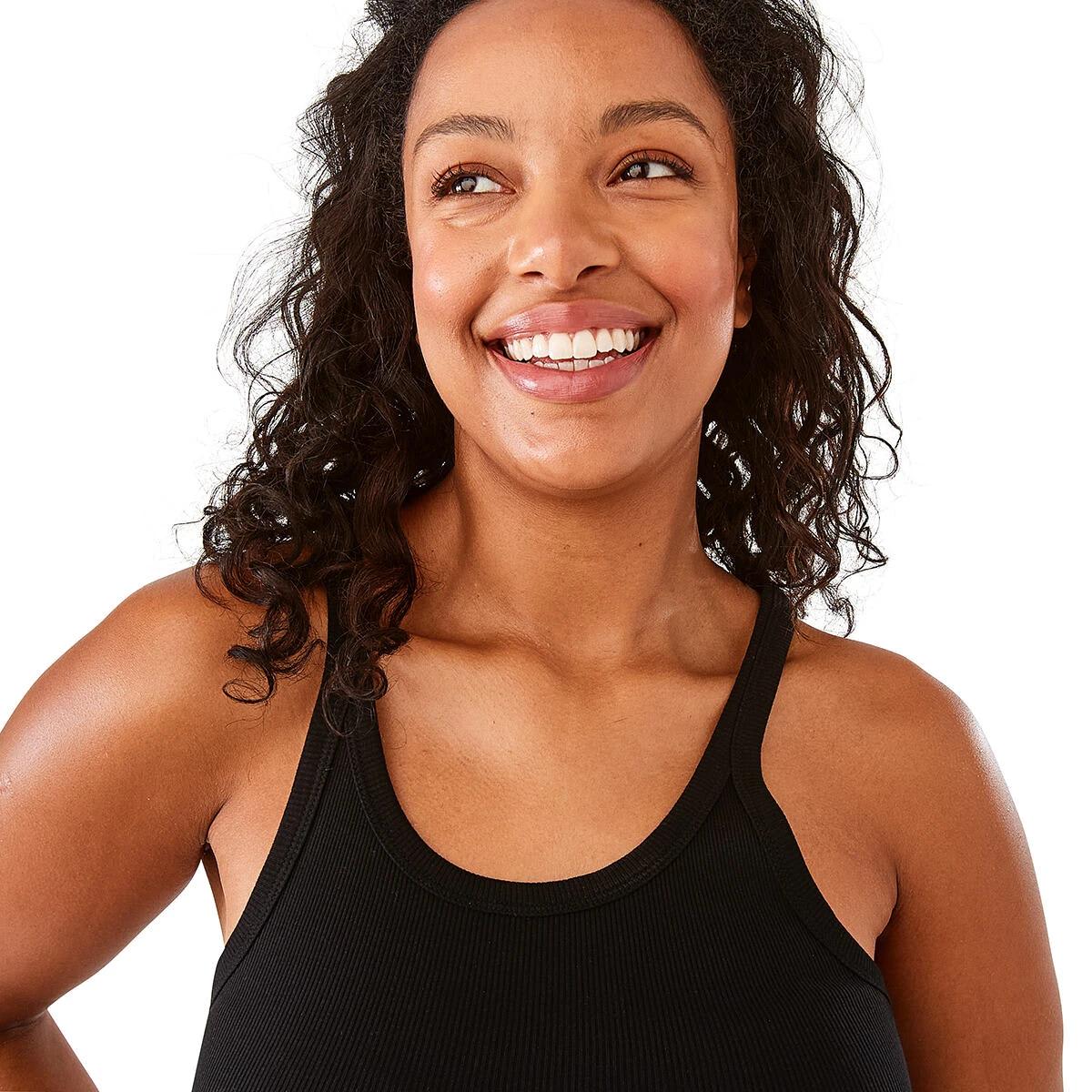 5 3 Pack Essential Cotton Rib Singlet Black, 5 of 8