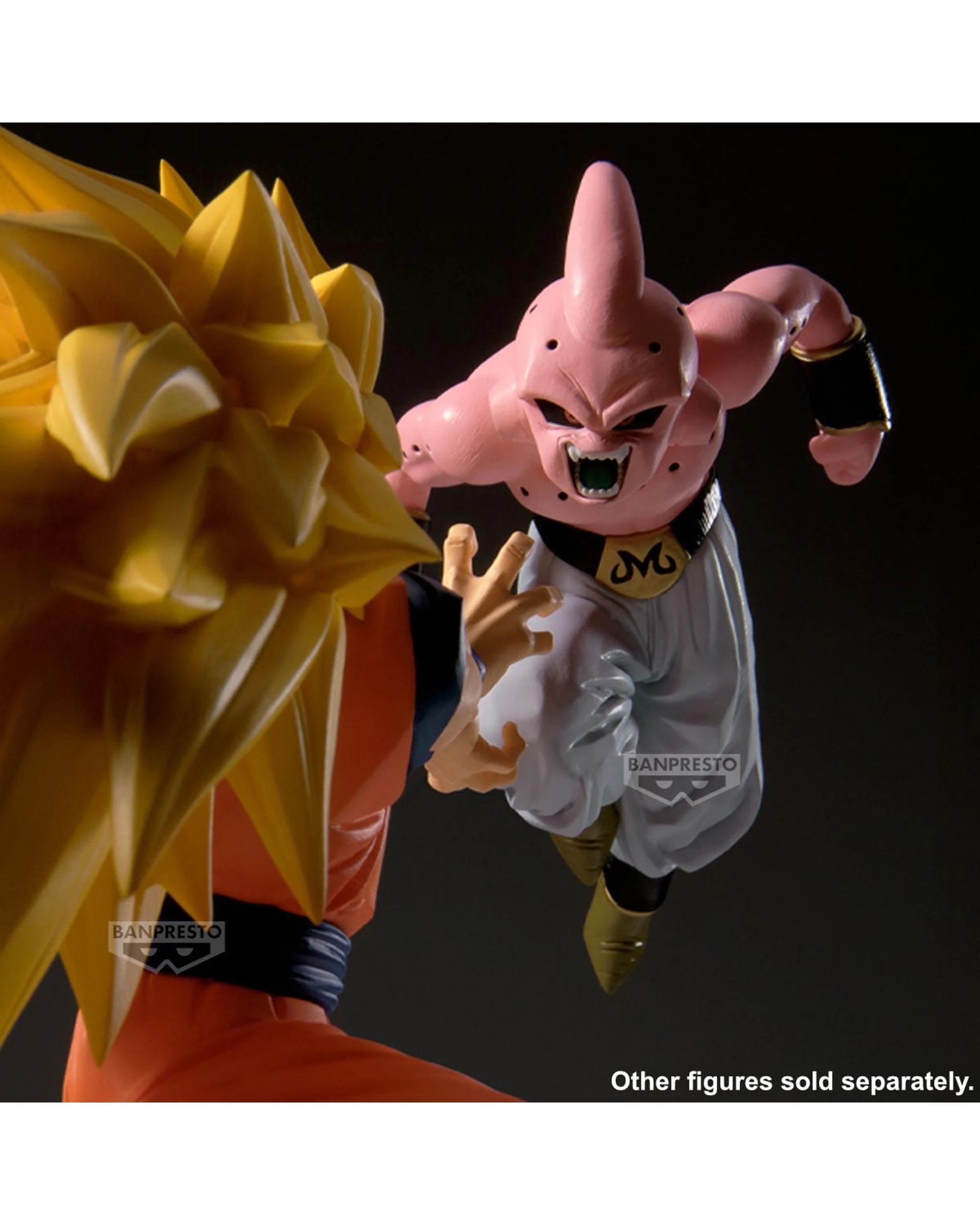 6 Banpresto Match Makers Dragon Ball Z Majin Buu Pure - vs Super Saiyan 3 Son Goku -  Figure, 6 of 6