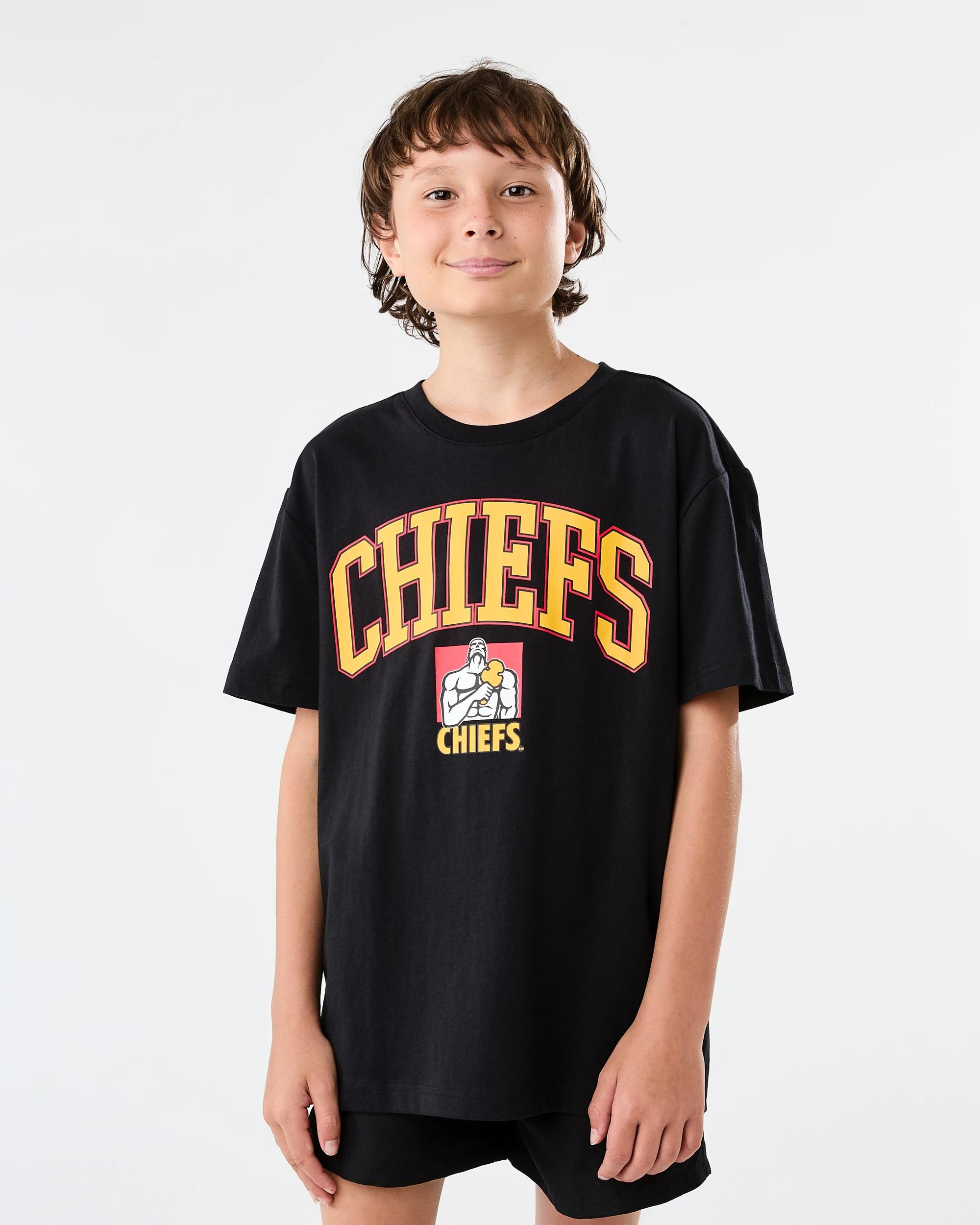 3 Official Super Rugby Youth Jersey T-shirt Chiefs, 3 of 7