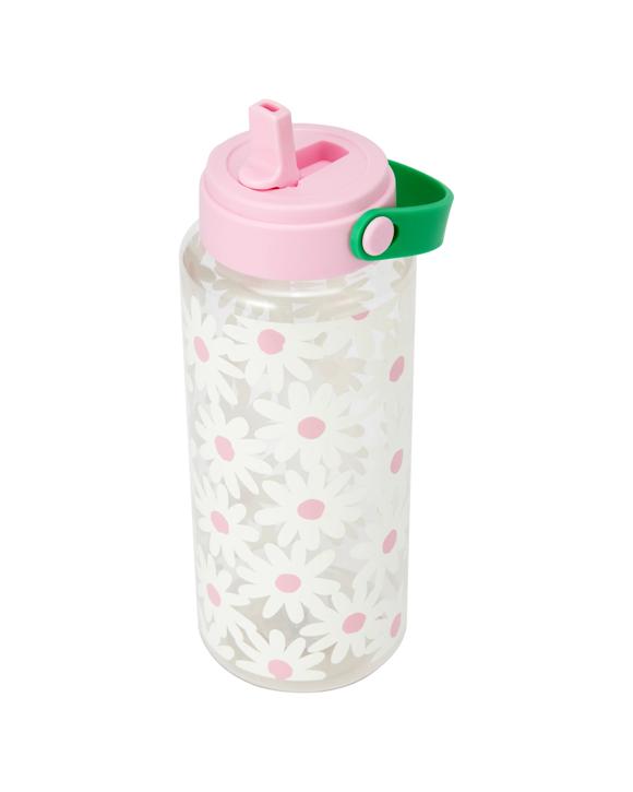 1L Drink Bottle with Handle - Daisy