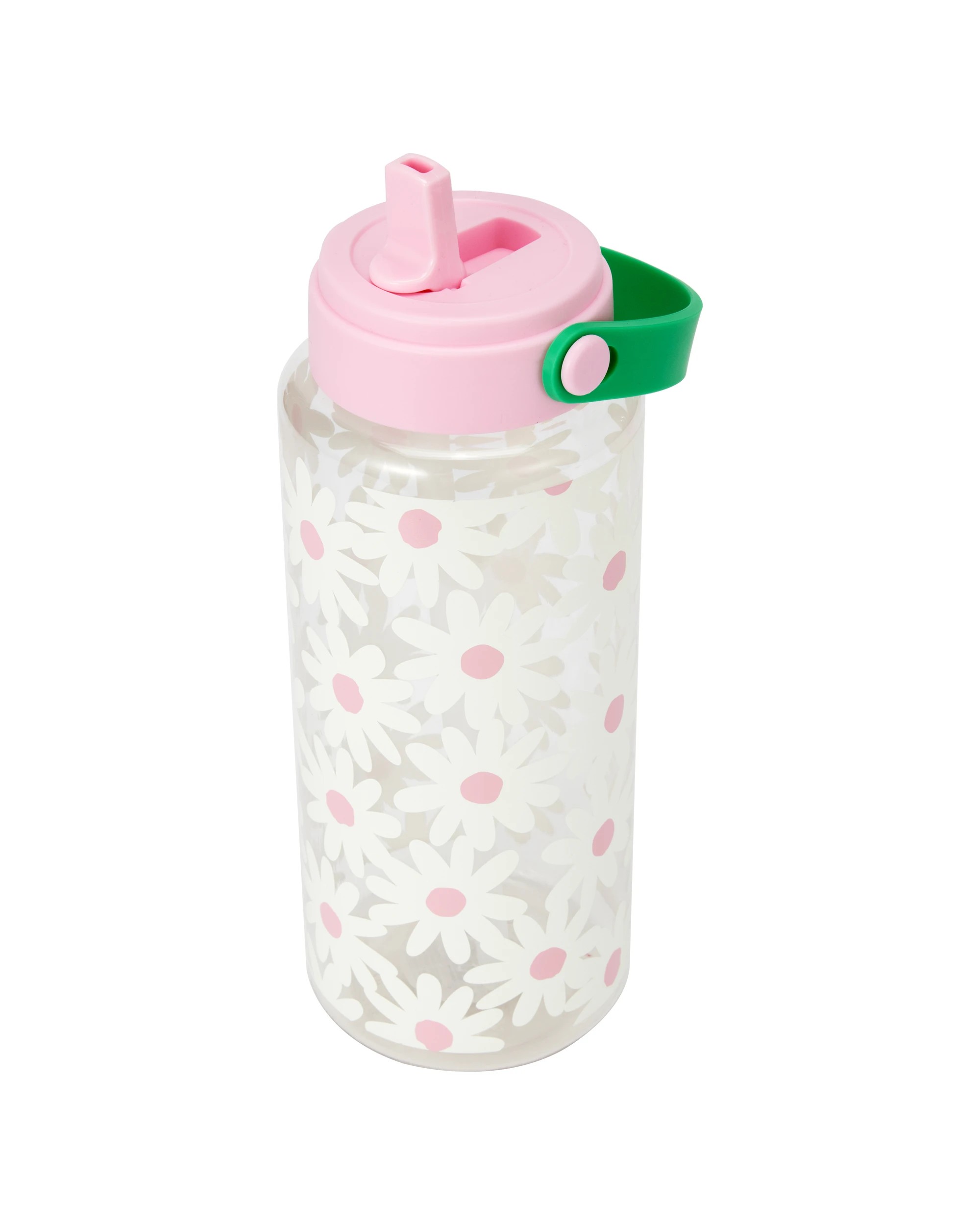1 1L Drink Bottle with Handle - Daisy, 1 of 6