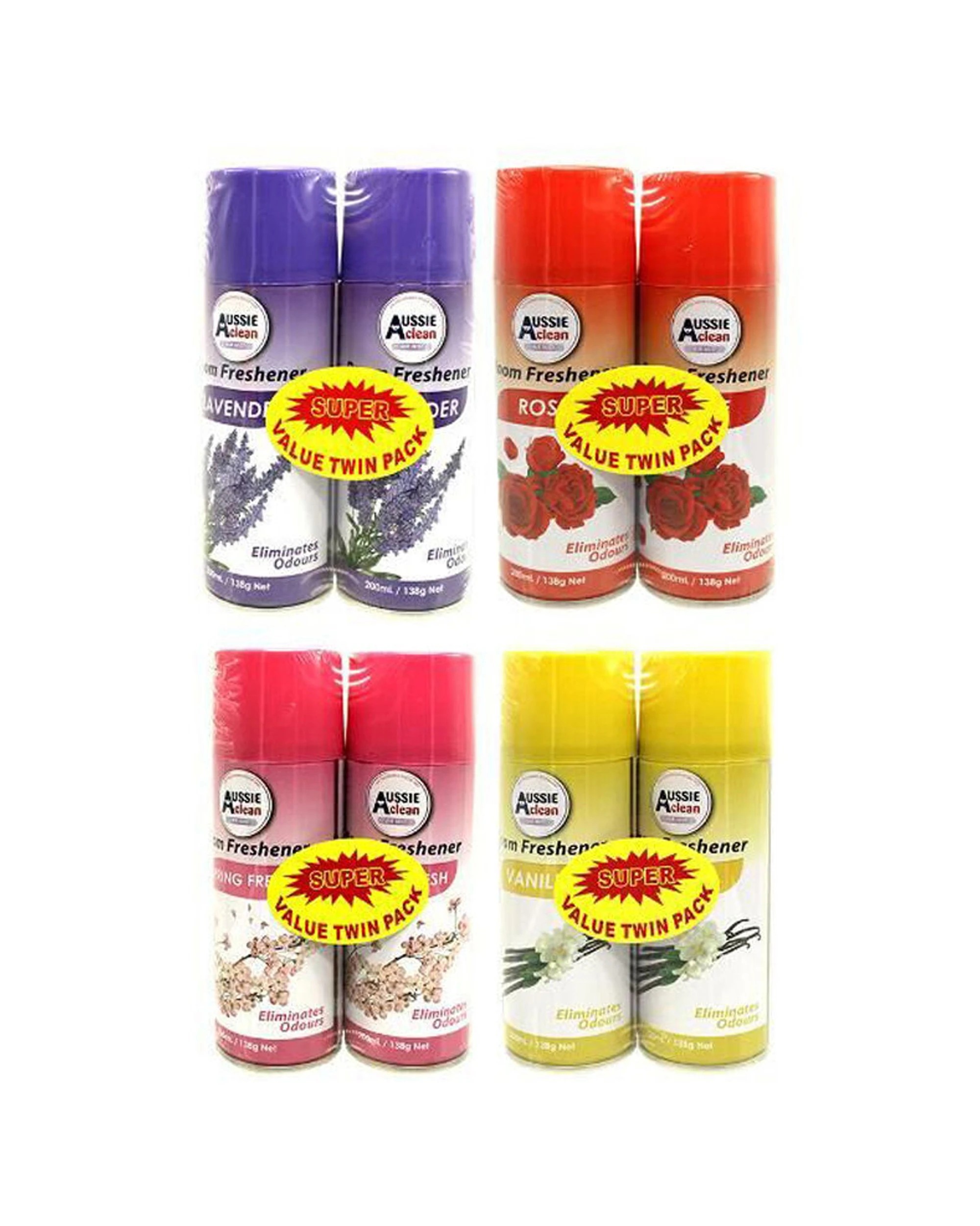 3 Aussie Clean 6PK Air Freshener Value Twin Pack Multi Scents - Assorted, 3 of 5