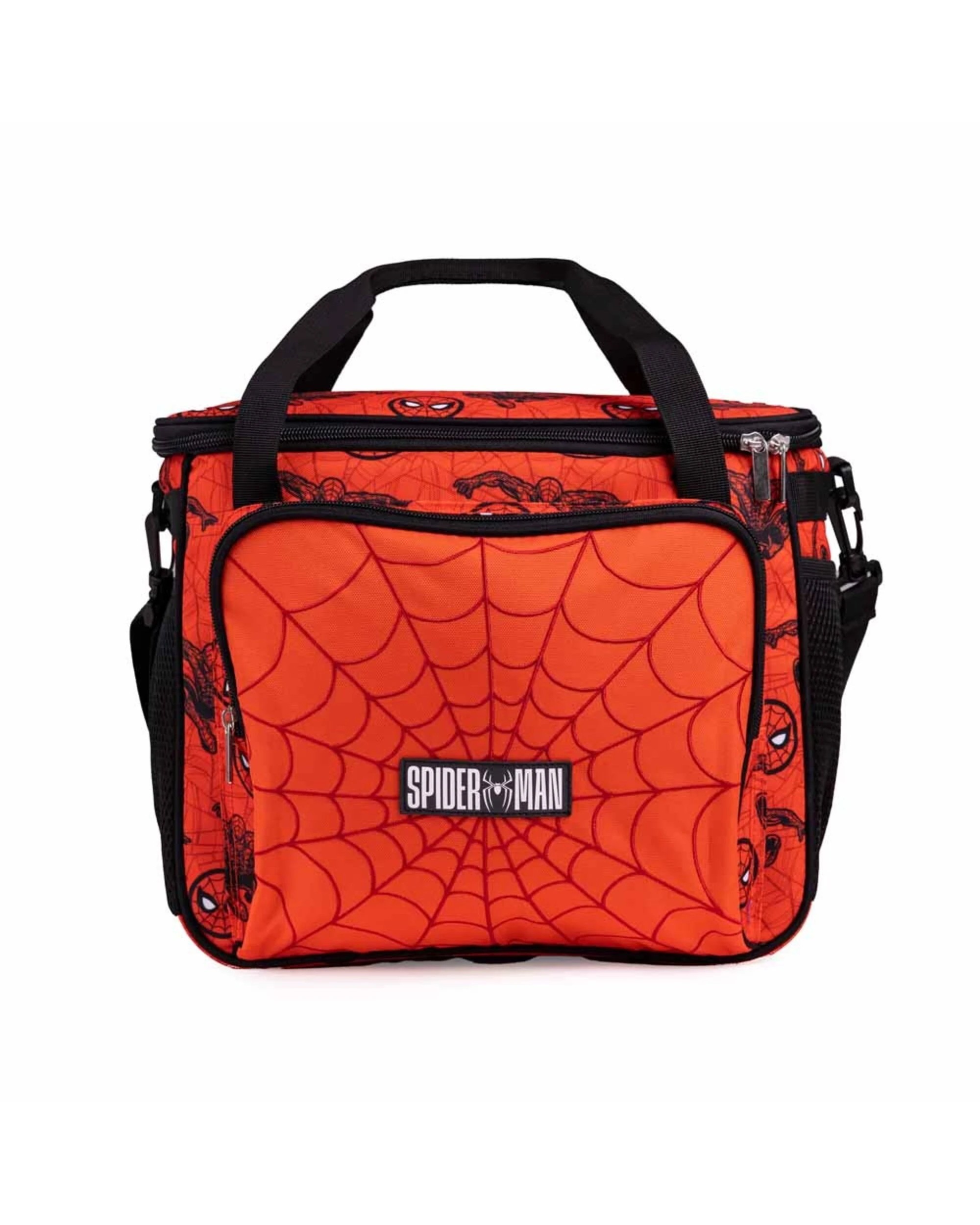 1 Marvel - Spider-Man - Spider-Man Icons Cooler Lunch Bag - Red, 1 of 5