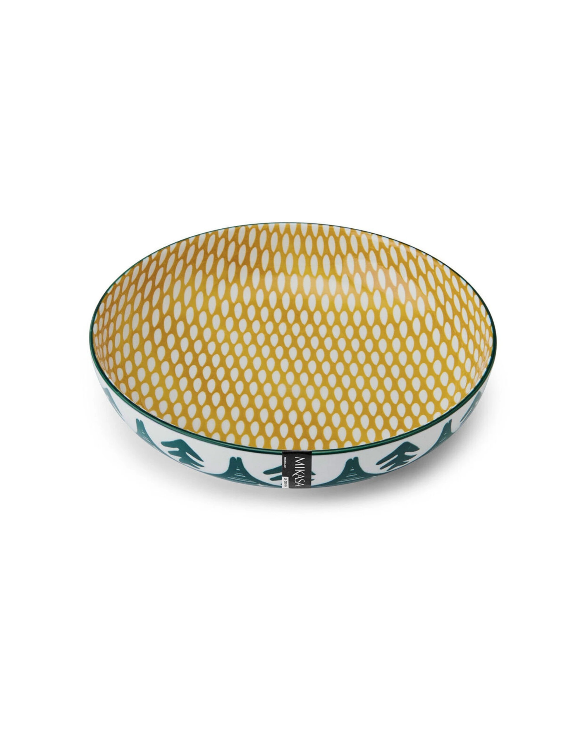 4 Mikasa 8PK Leafy Ceramic Bowl Round Dinnerware Stoneware 21cm - Multi, 4 of 8