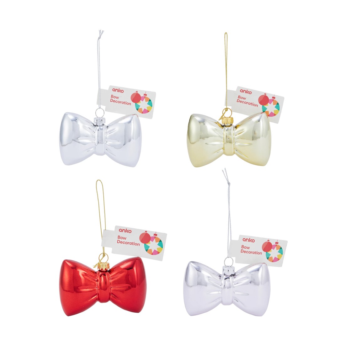 7 Bow Decoration - Assorted, 7 of 7