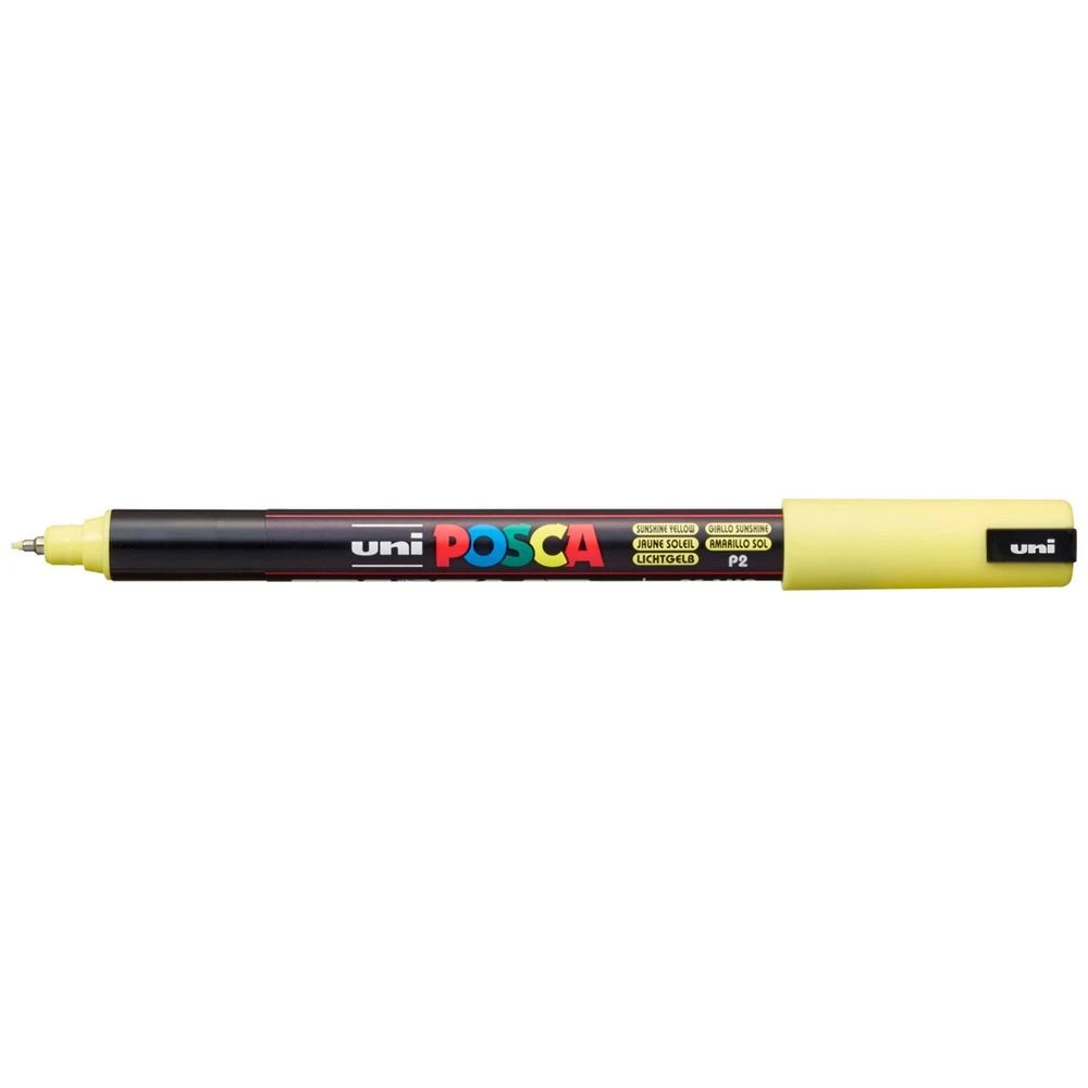 1 POSCA PC 1MR Paint Marker Sunshine Yellow, 1 of 6