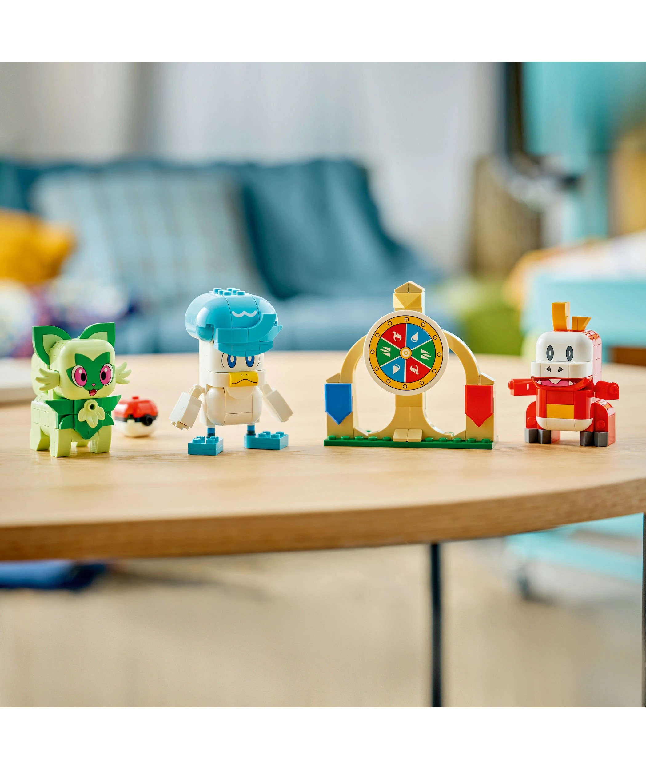 10 LEGO Pokemon SMART Play: Sprigatito, Fuecoco and Quaxly Battle 72158, 10 of 11