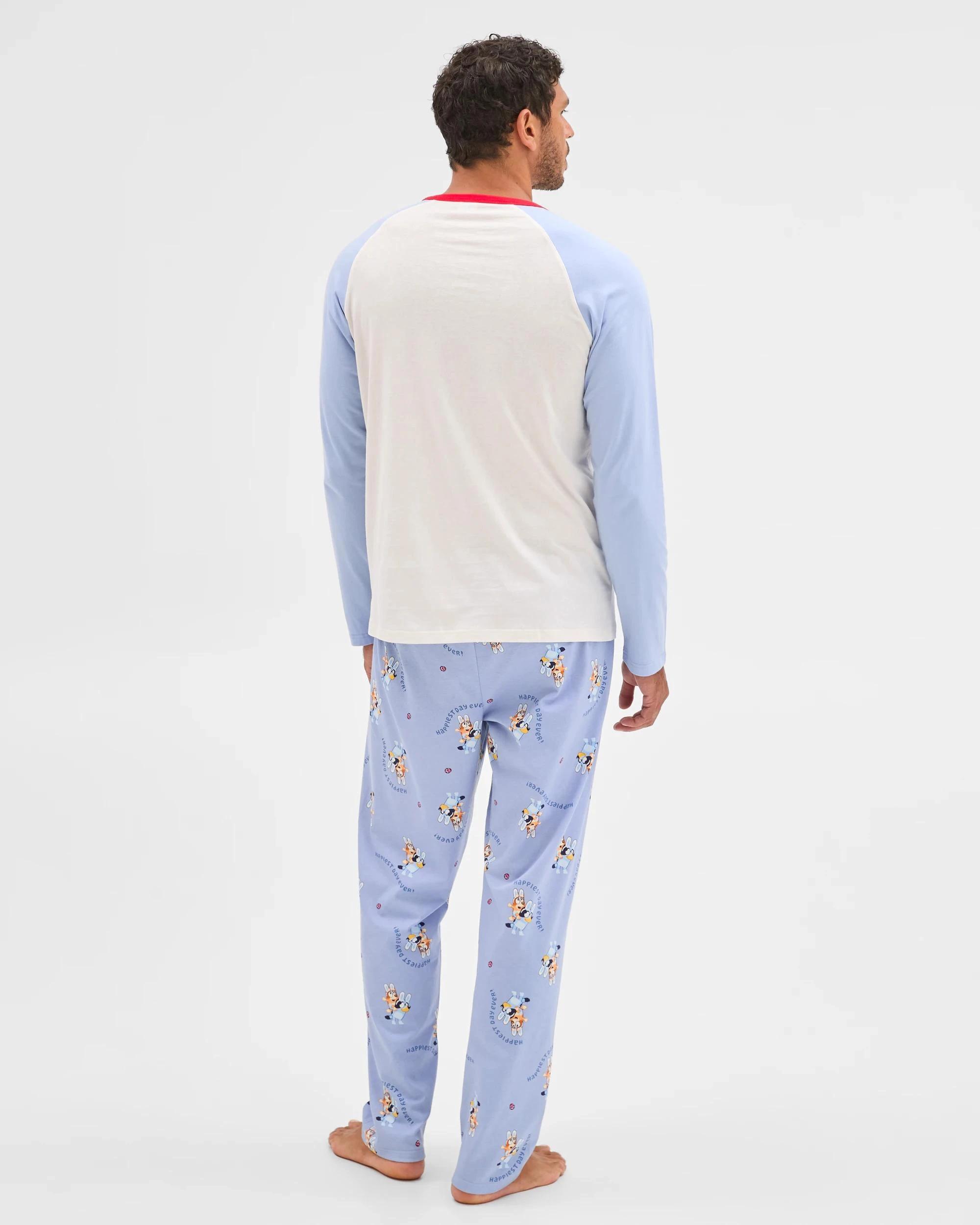 6 Family Matching Australian Cotton Easter Mens Pyjama Set - Bluey BLUEY, 6 of 8