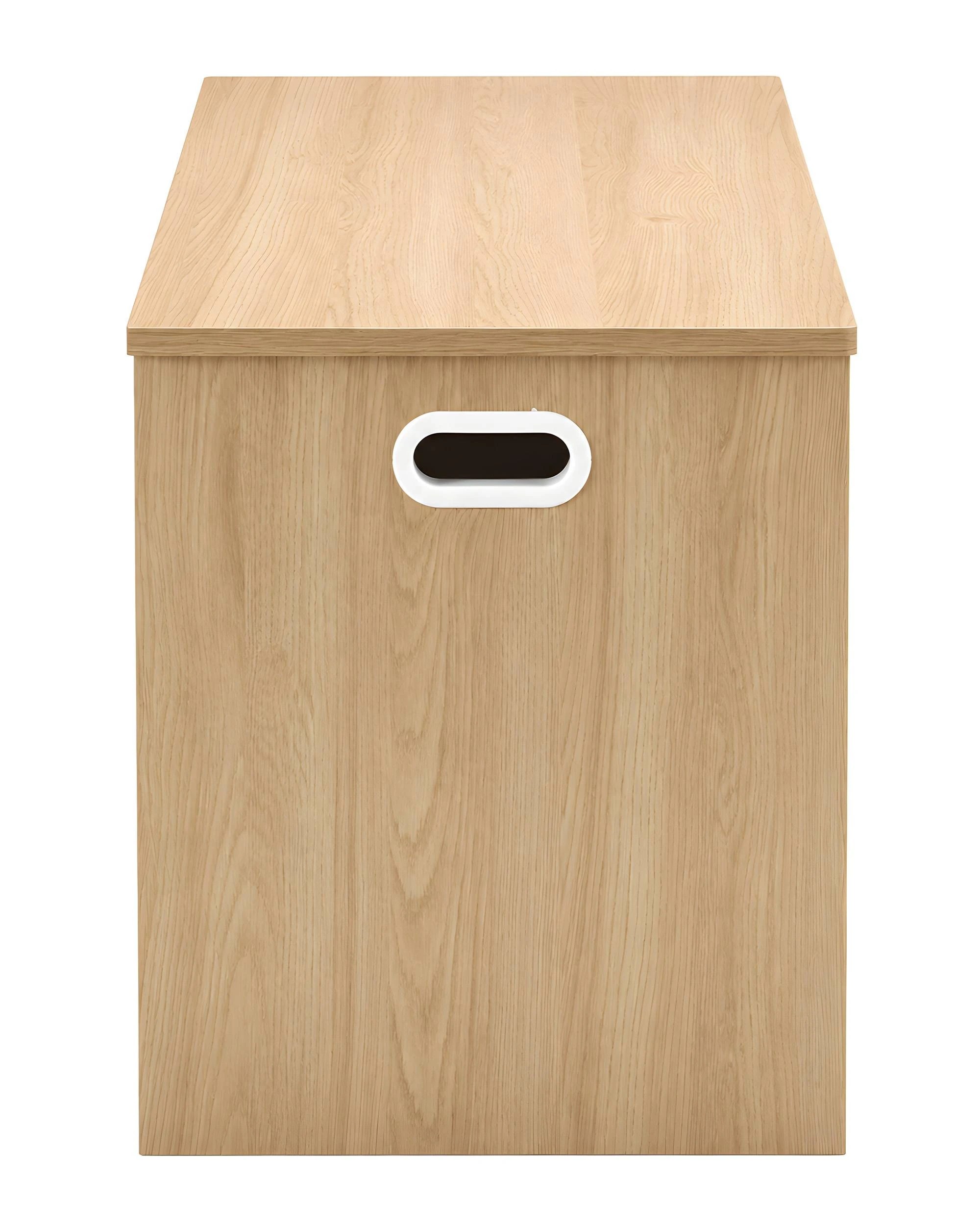 4 PlayPals 120L Kids Toy Box Storage Chest Room Container Bench - Natural, 4 of 10