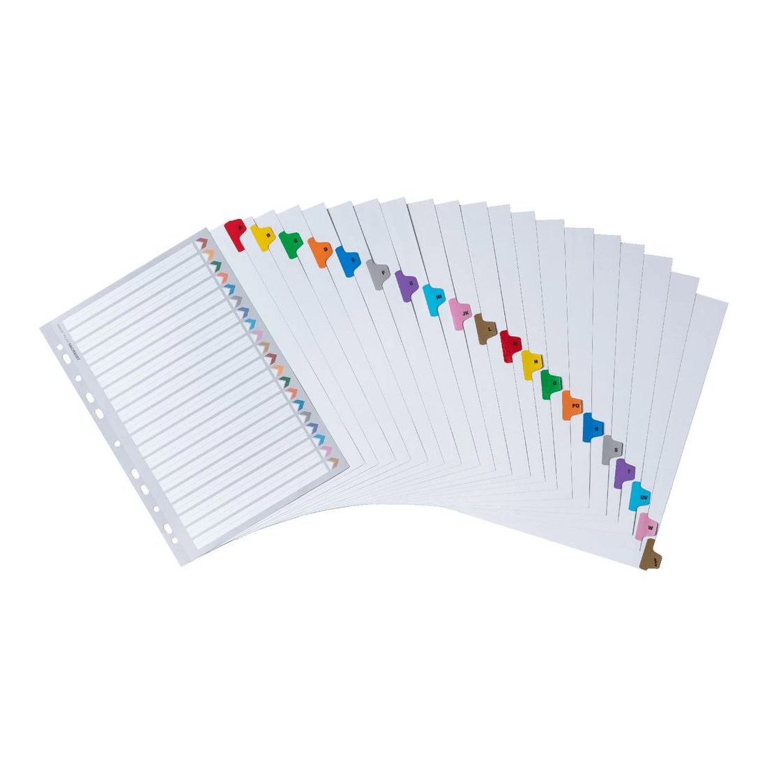 3 J.Burrows A4 A-Z Tab Dividers Paper 20 Tabs, 3 of 3