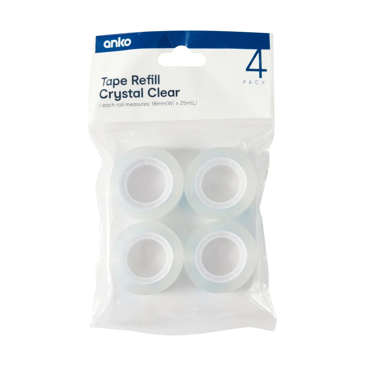 4 Clear Tape Refills - Set of 4, 4 of 5