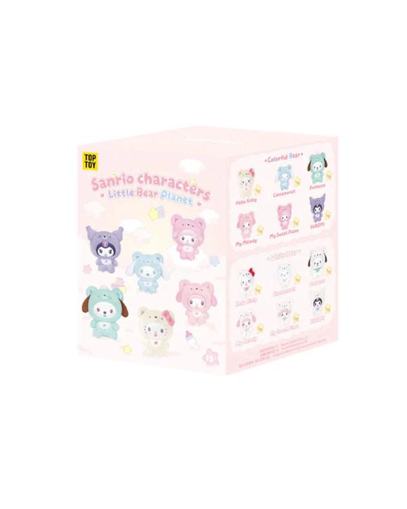 TopToy Sanrio Characters Little Bear Planet Series Plush Keyring Blind Box
