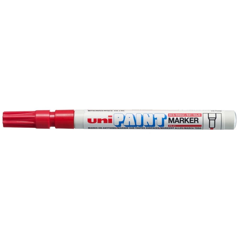 1 Uni PX-21 Paint Marker Red, 1 of 2