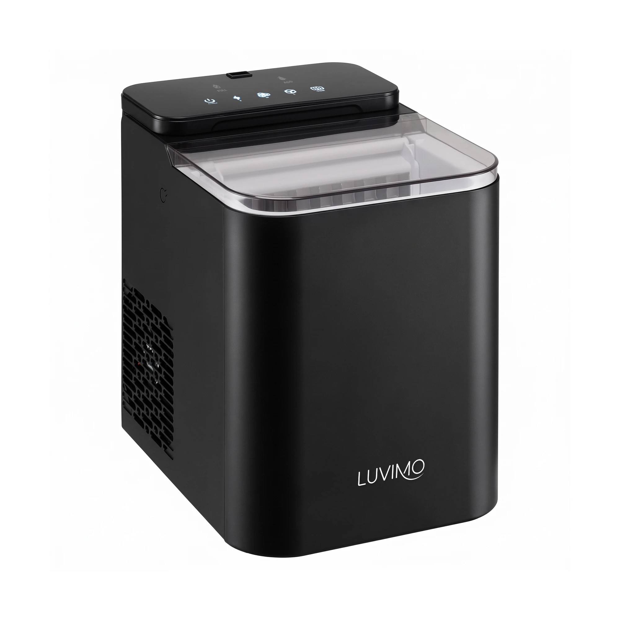 Luvimo Ice Maker Machine 15kg/24hr Double Open Cover Deep Clean - Green ...