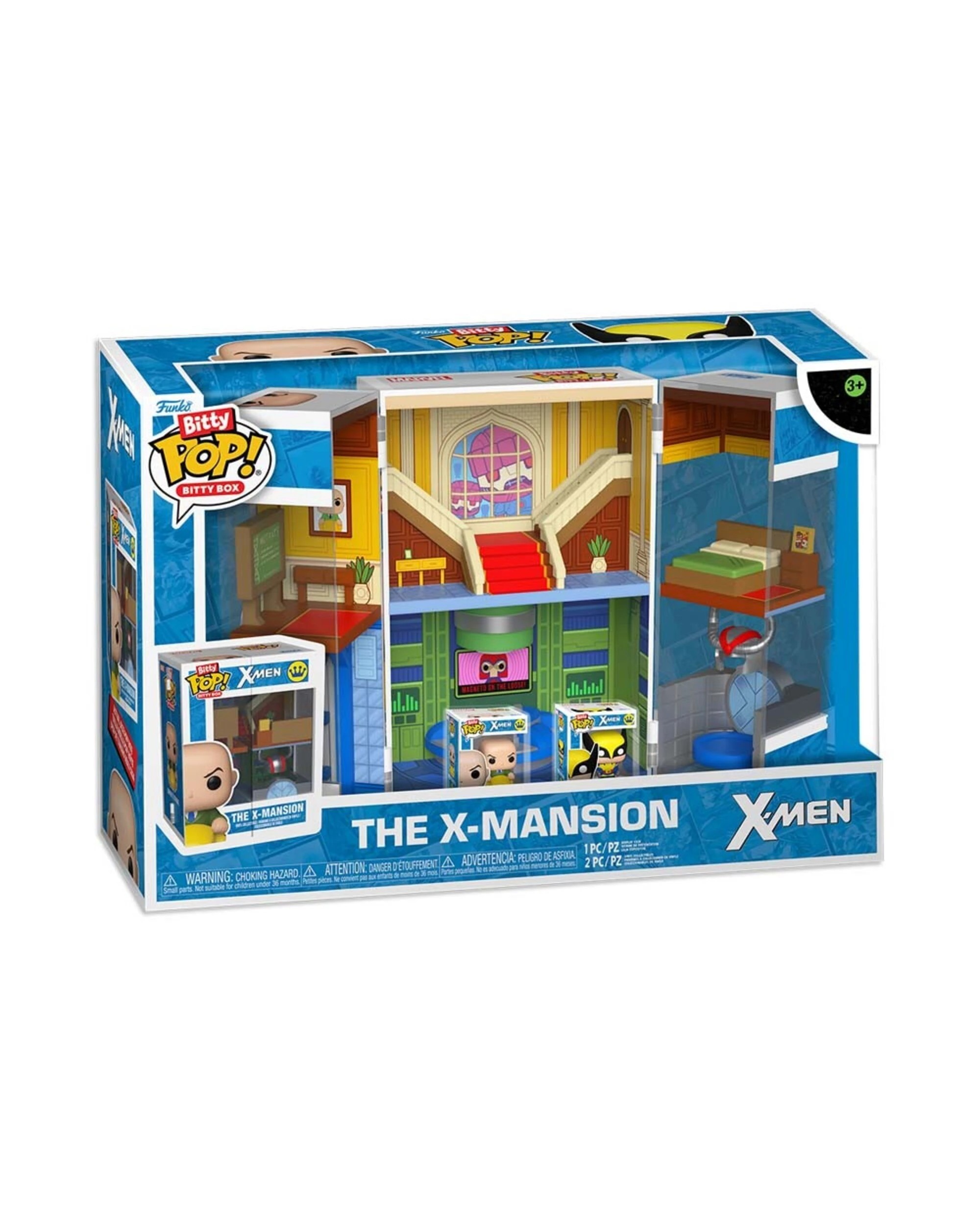 1 Marvel - X-Men - The X-Mansion Bitty Box Pop! Vinyl, 1 of 3