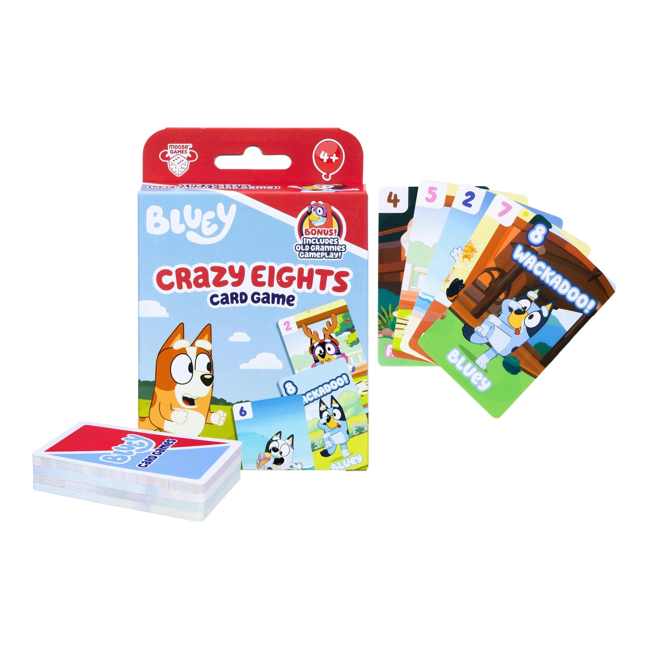 4 Bluey Card Games - Assorted - Multi, 4 of 10