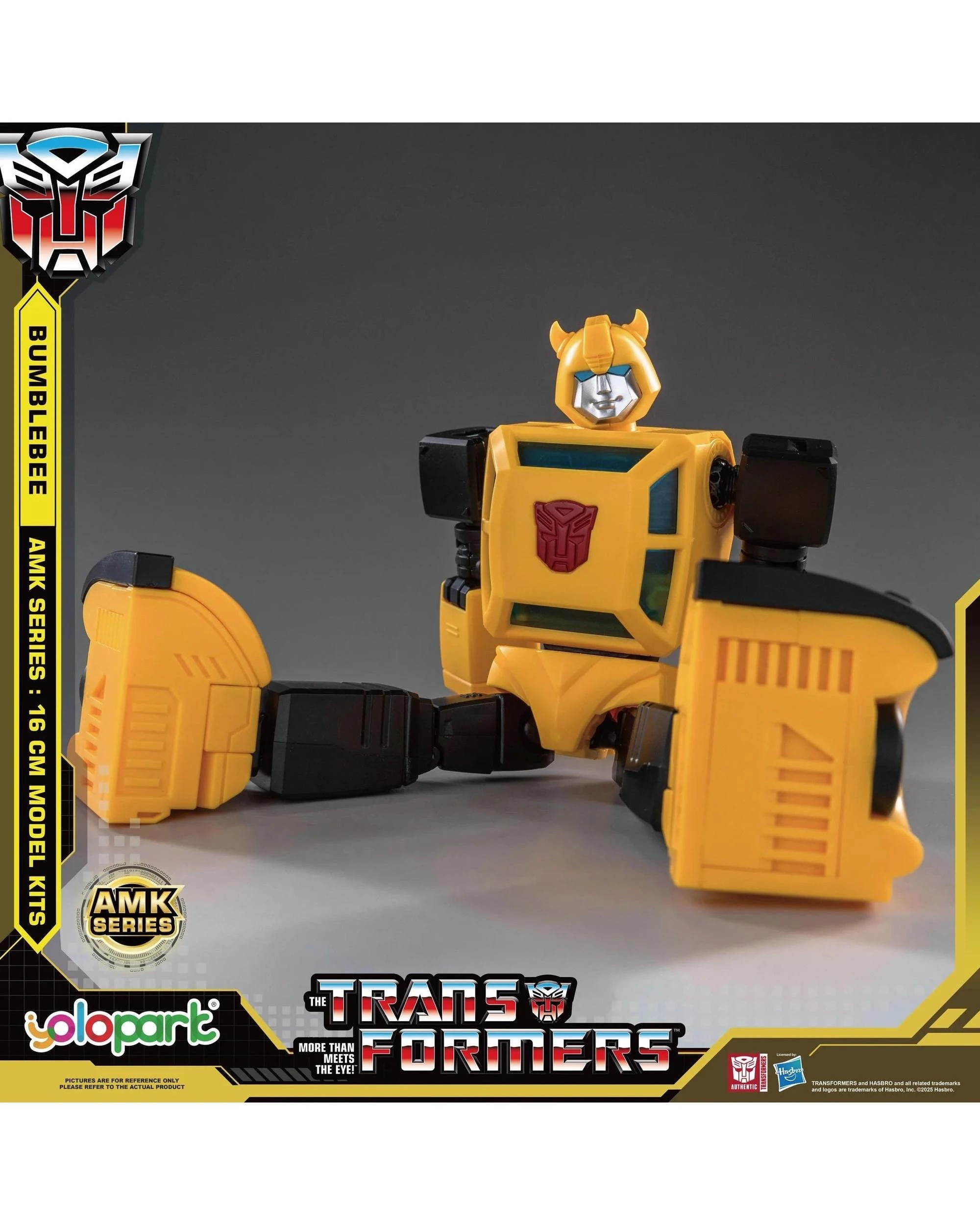 6 Yolopark Transformers Generation One: Bumblebee AMK Series 16cm Advance Model Kit, 6 of 9