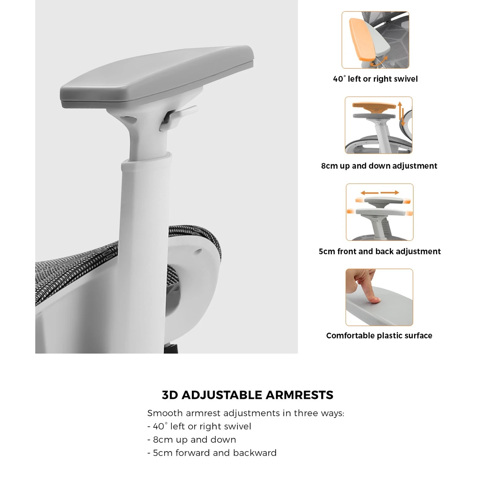 5 Oikiture Ergonomic Office Chair
 - Multi, 5 of 10