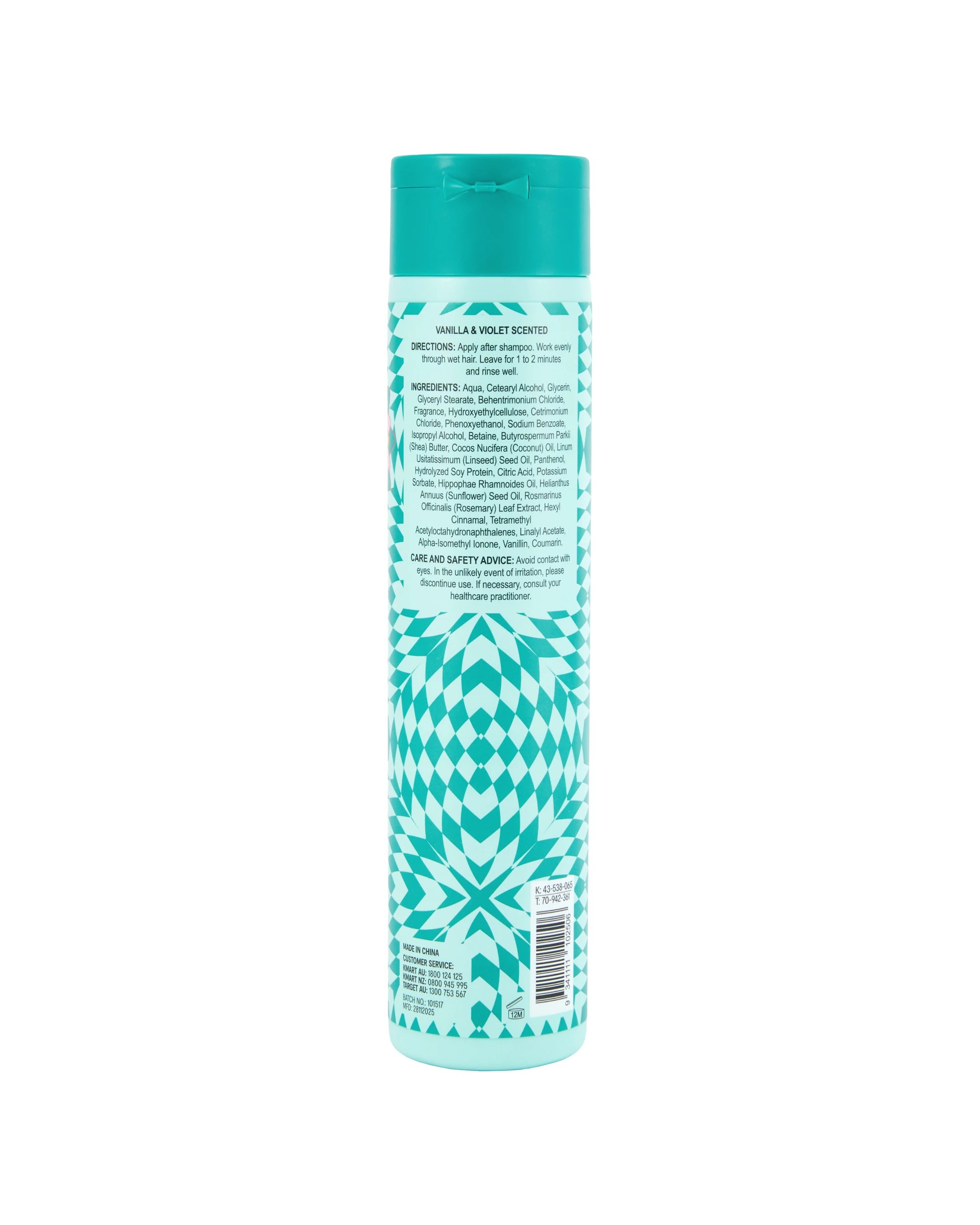 4 OXX Haircare The Revival Revitalising Conditioner 300ml - Vanilla and Violet Scented, 4 of 4