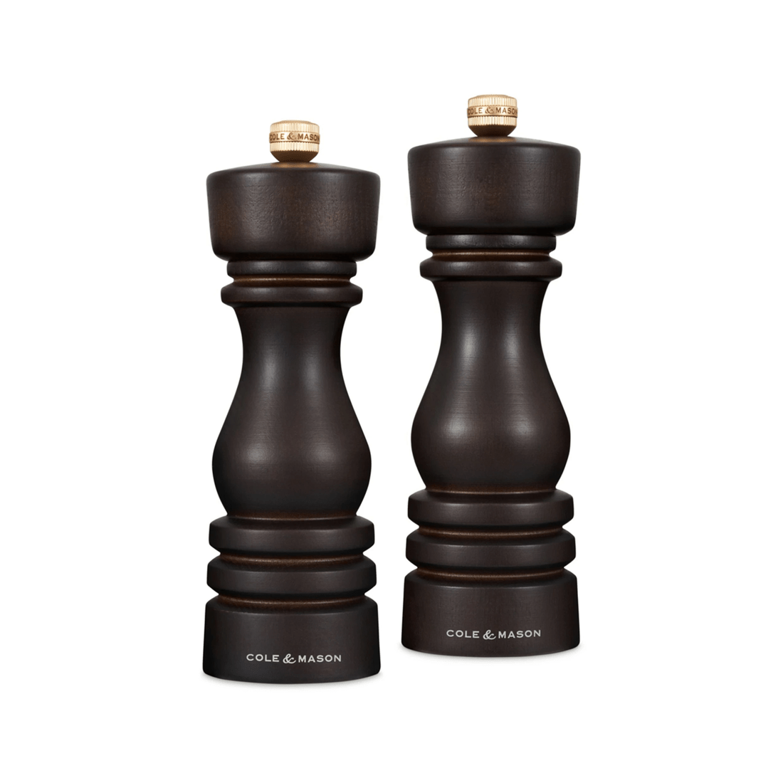 1 Cole And Mason 2pc Salt And Pepper Mill Gift Set 18cm Adjustable Grind
 - Brown, 1 of 6
