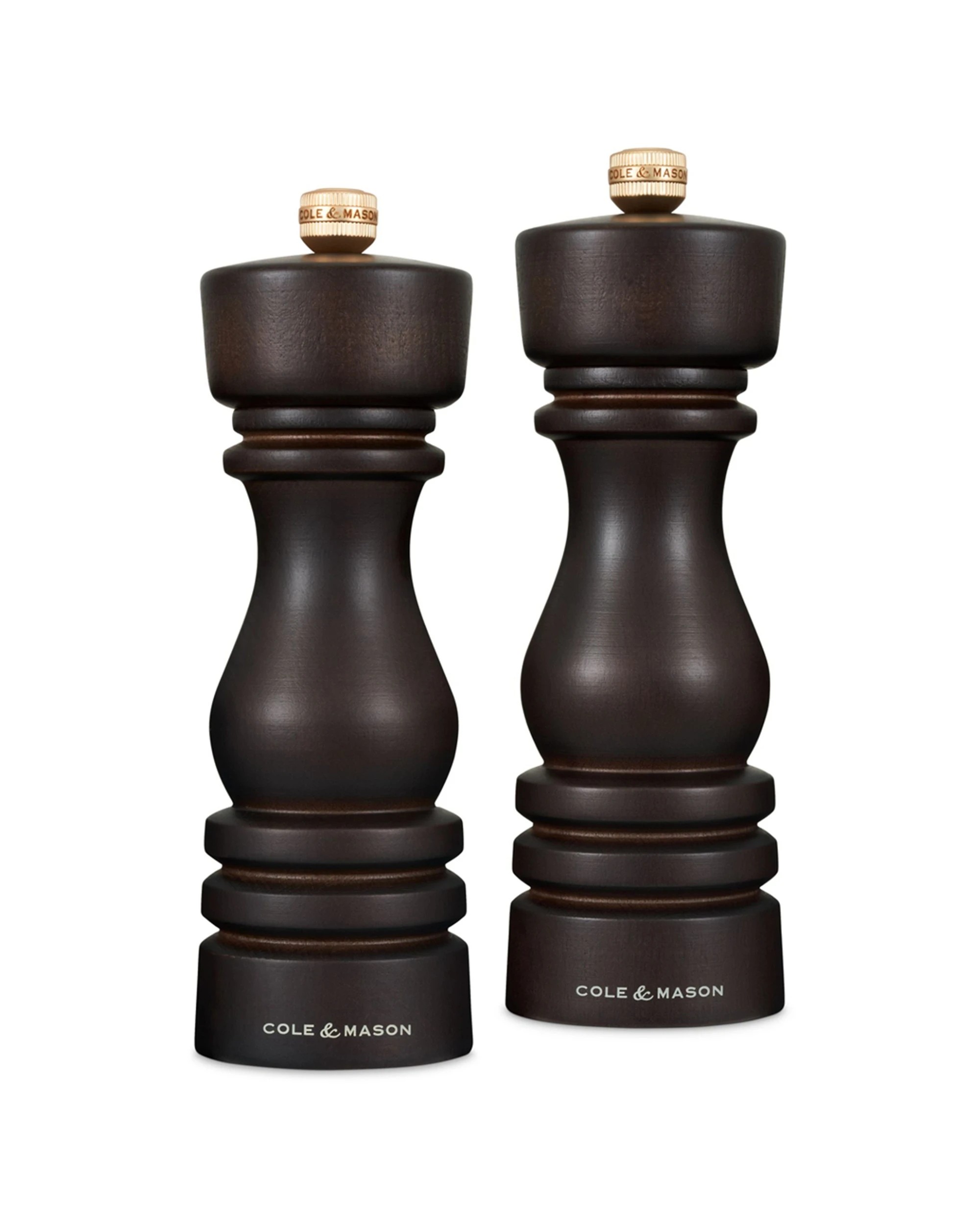 1 Cole And Mason 2pc Salt And Pepper Mill Gift Set 18cm Adjustable Grind
 - Brown, 1 of 6