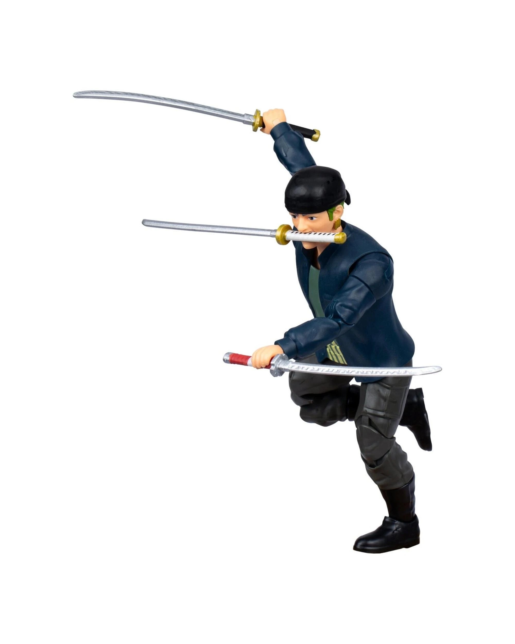 6 One Piece Netflix Adventure Series 1 Roronoa Zoro Action Figure, 6 of 9