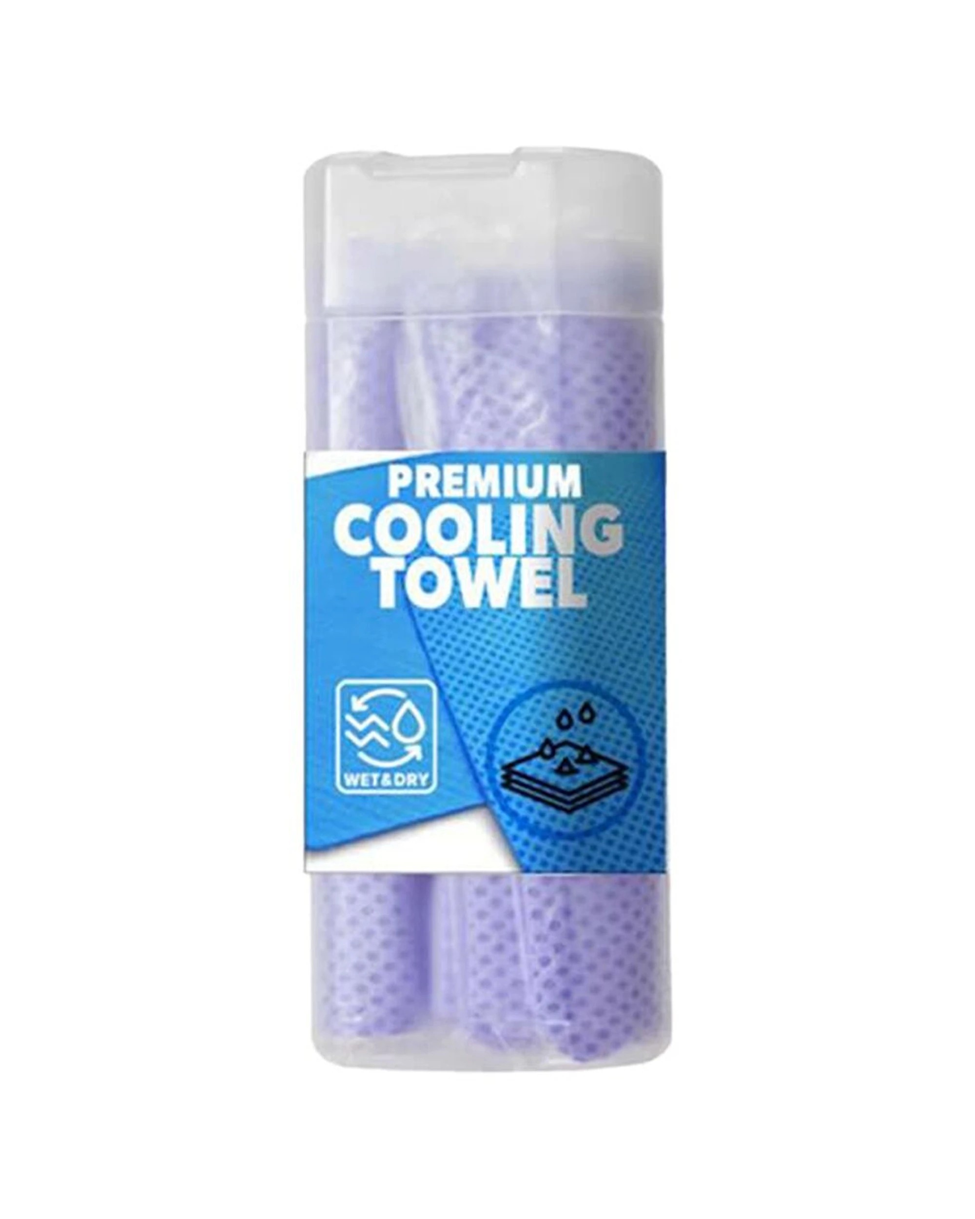 1 BRAZCO Cooling Towel Dual Side Cooling Sports Fast Dry 80x30cm Portable - Assorted, 1 of 3