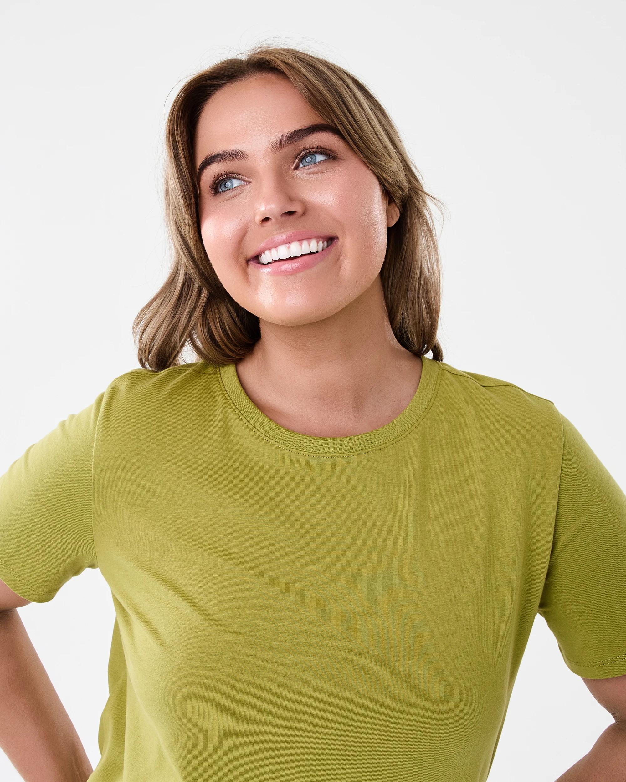 4 Short Sleeve Cotton T-shirt Wild Pear, 4 of 5