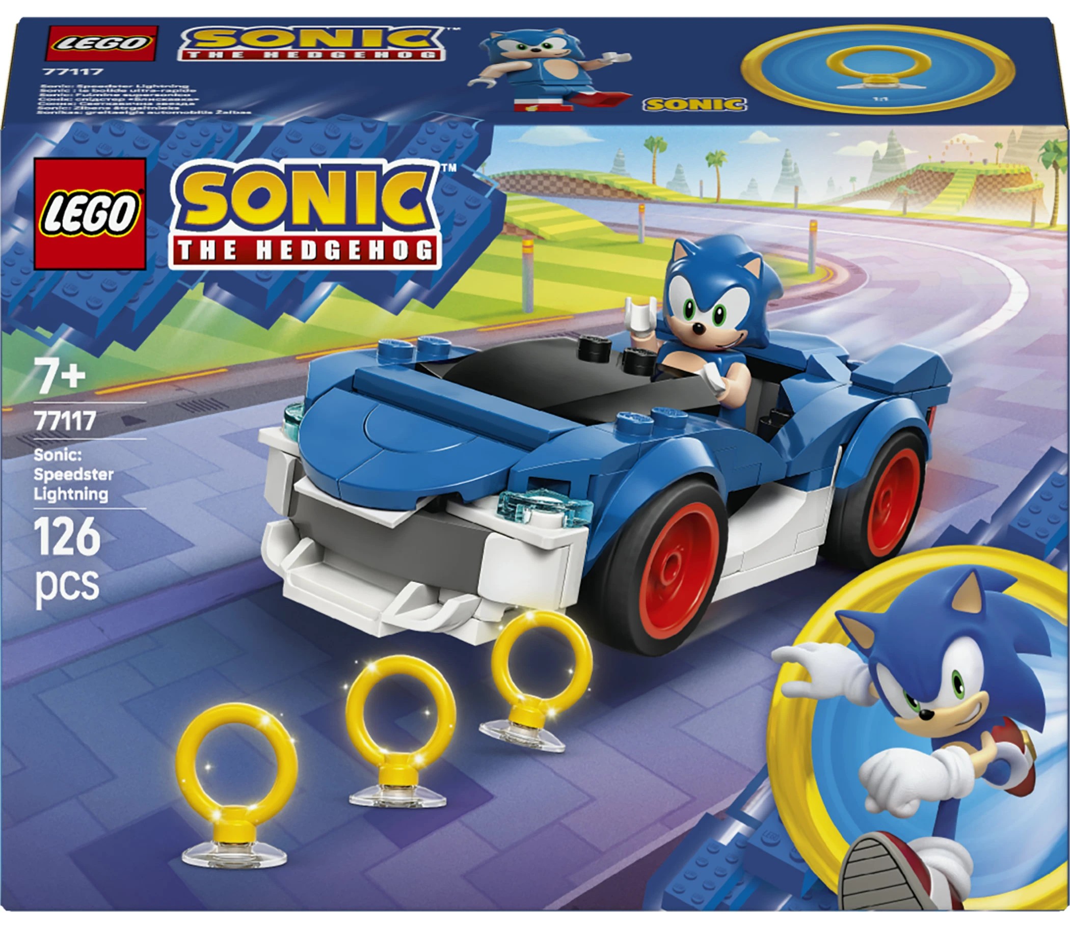 1 LEGO Sonic: Speedster Lightning 77117, 1 of 10