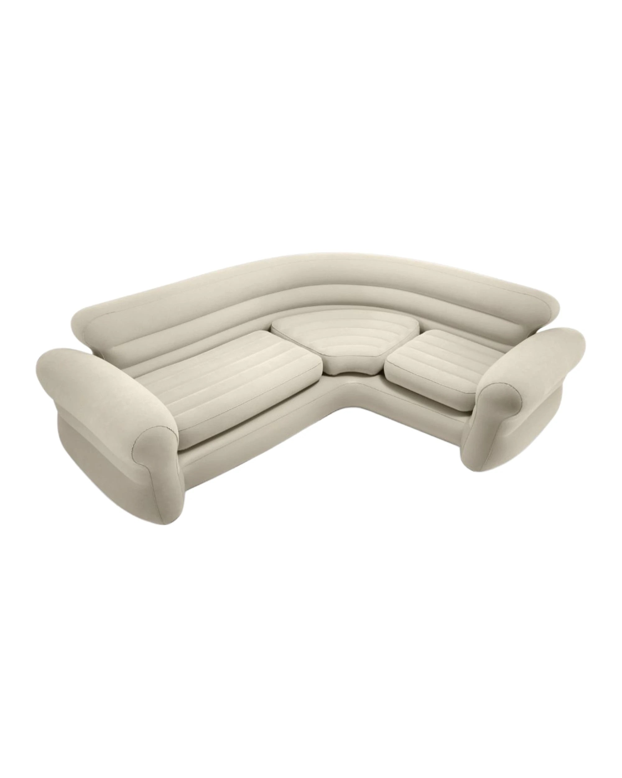 4 Intex Corner Sofa Inflatable Couch - L-Shaped Corner Sofa, 4 of 7