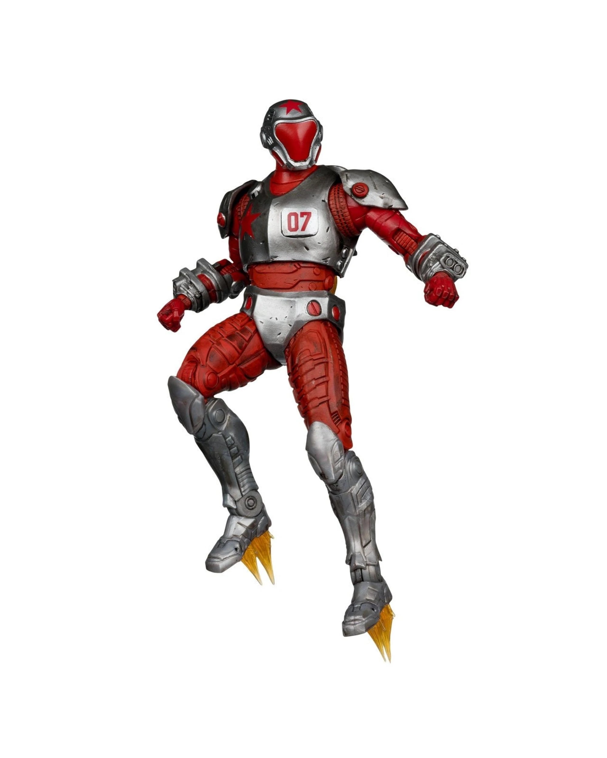 5 DC Multiverse Justice League: Generation Lost Rocket Red Brigade 7 inch Action Figure, 5 of 9