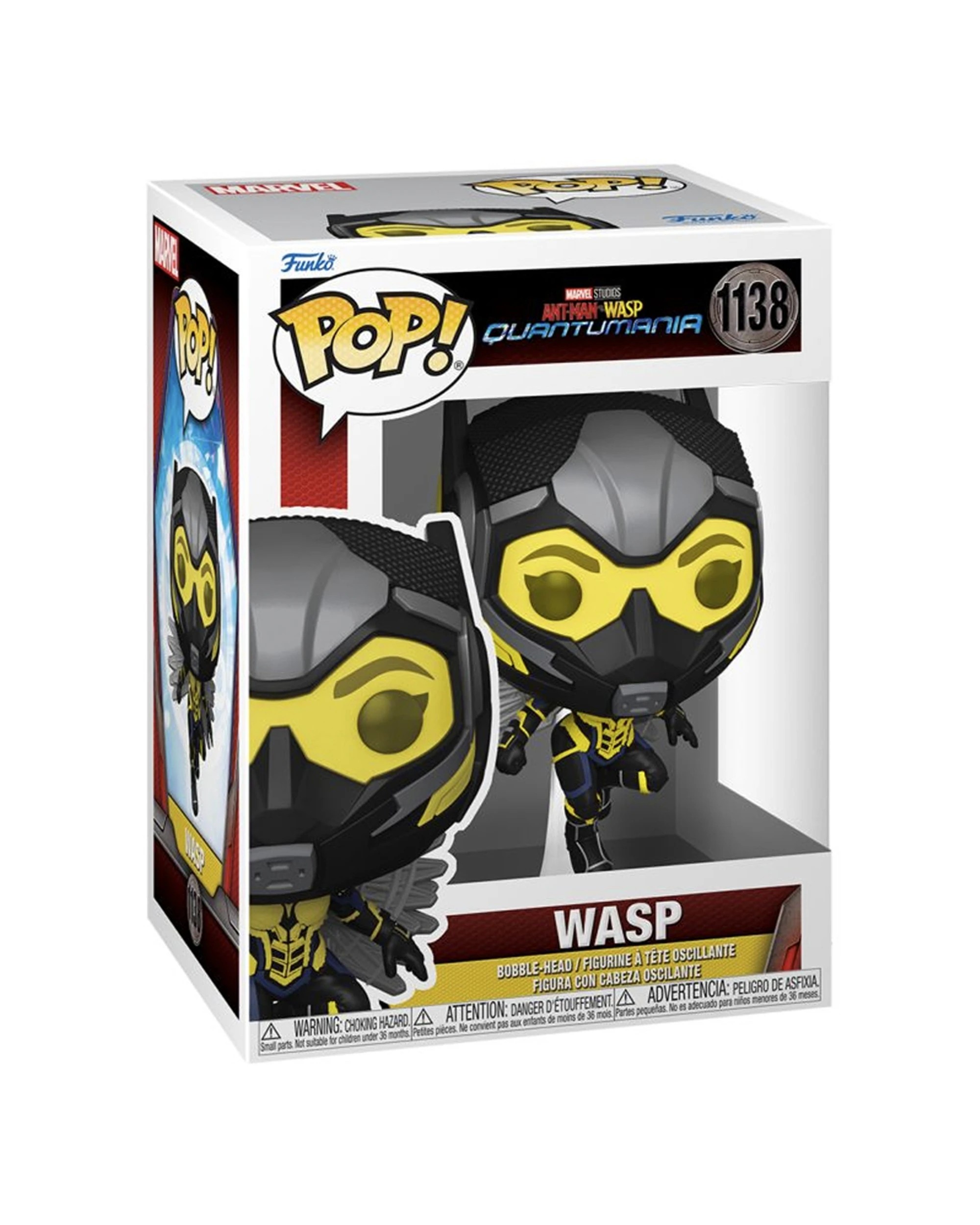 3 Pop Marvel Ant Man And The Wasp Quantumania Figurine Wasp - Chase Variant - Multi, 3 of 6