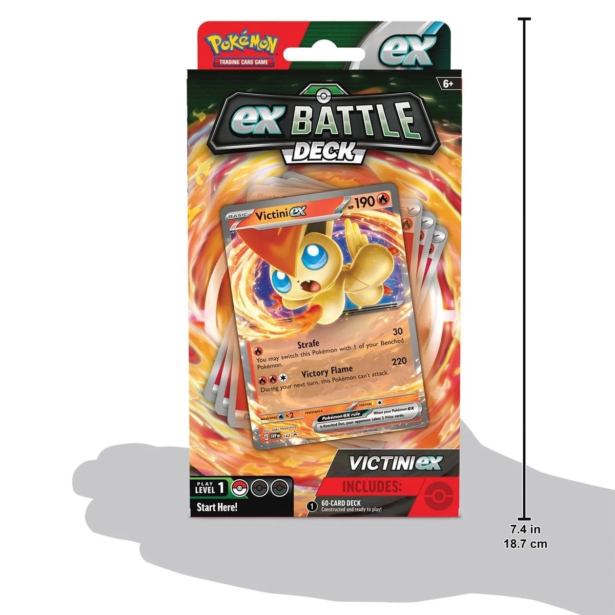 5 Pokemon Trading Card Game: EX Battle Deck - Assorted, 5 of 6