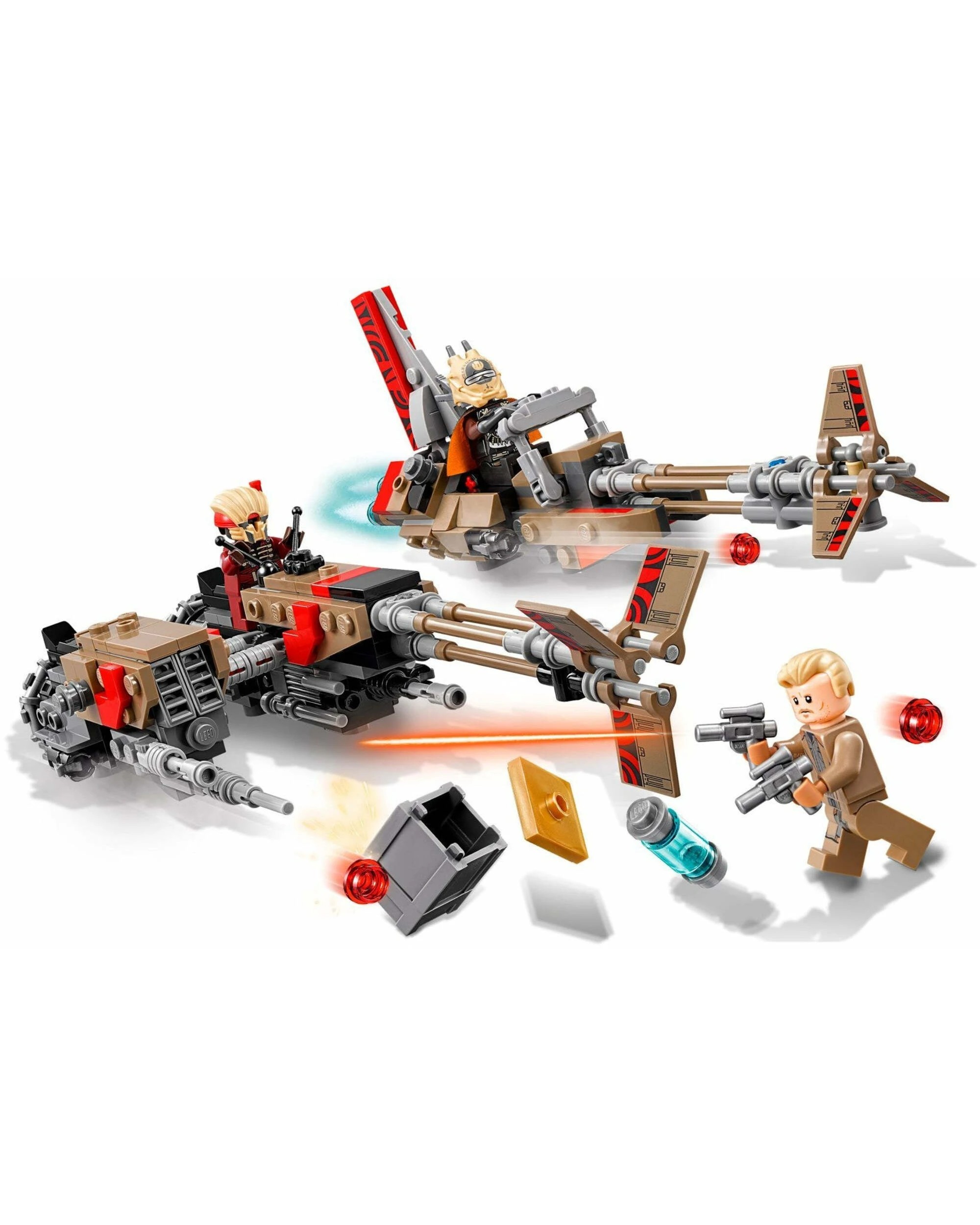 2 LEGO 75215 Cloud-Rider Swoop Bikes: Enfys Nest & Weazel Chase, 2 of 5