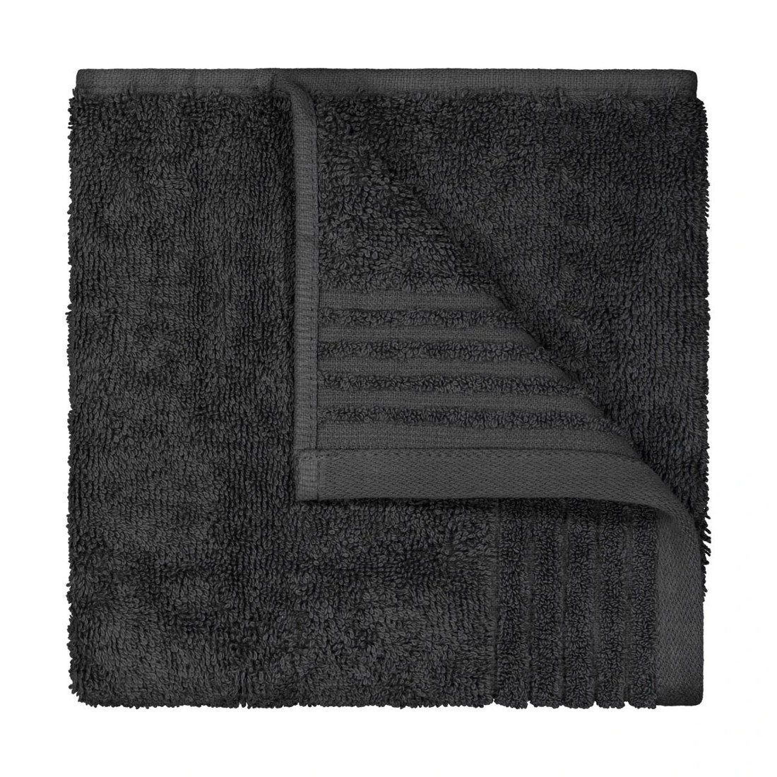 1 Edan Cotton Hand Towel - Grey, 1 of 6