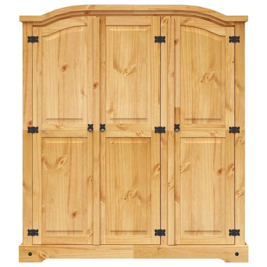4 Vidaxl Wardrobe Clothes Cabinet - Brown, 4 of 10