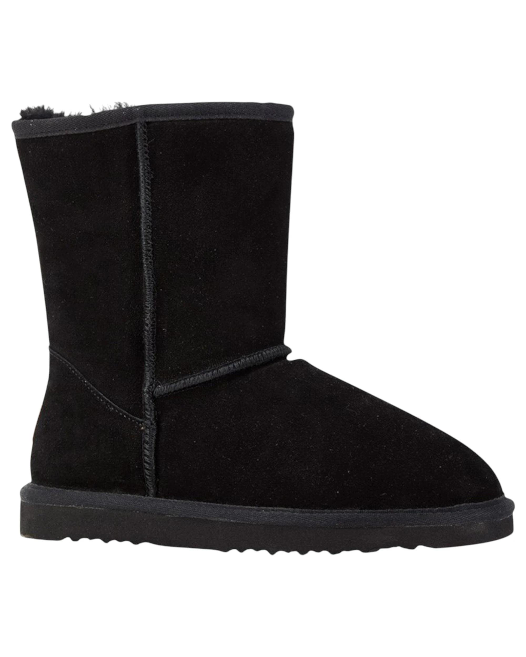 3 Grosby Mens Ugg Jackaroo Boots Casual Slip On Black Slippers BLACK, 3 of 3