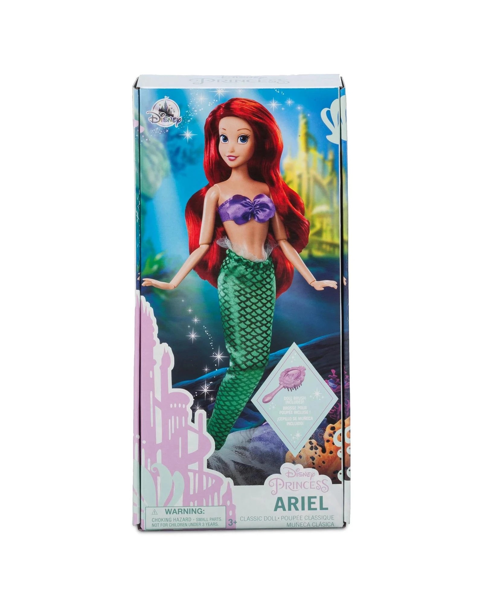 4 Disney Classic Doll - Ariel - Multi, 4 of 4