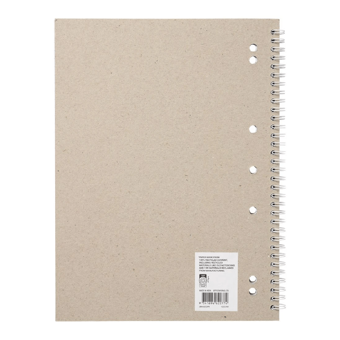 2 J.Burrows A4 Lecture Book 140 Pages, 2 of 4