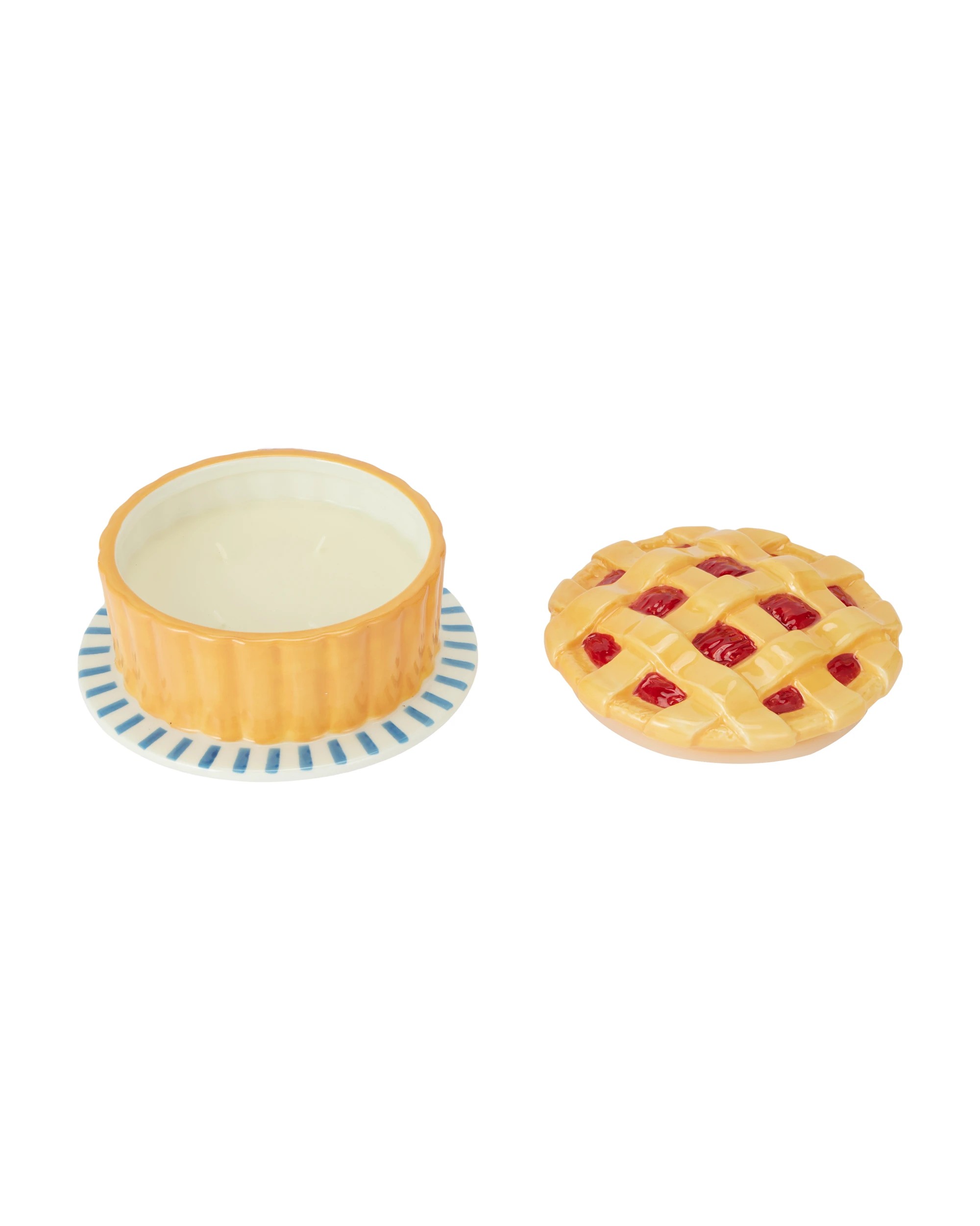5 Ceramic Apple Pie Candle, 5 of 6