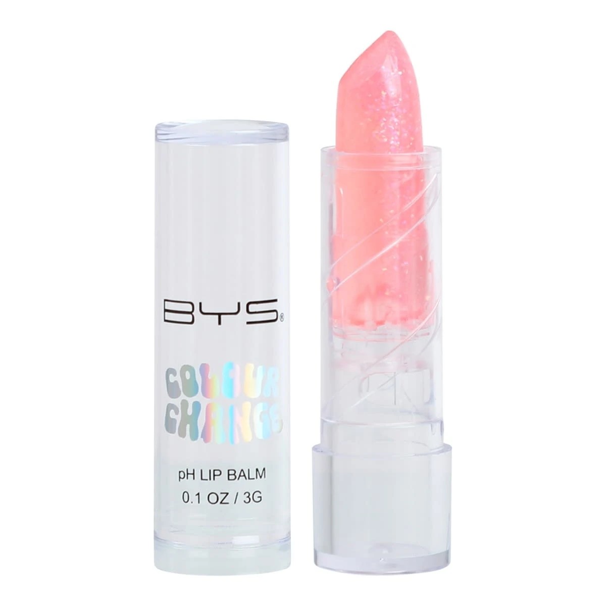 3 BYS Colour Change pH Lip Balm - Pink Glitter, 3 of 3