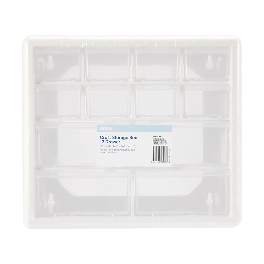 9 Craft Storage Box 12 Drawer, 9 of 9