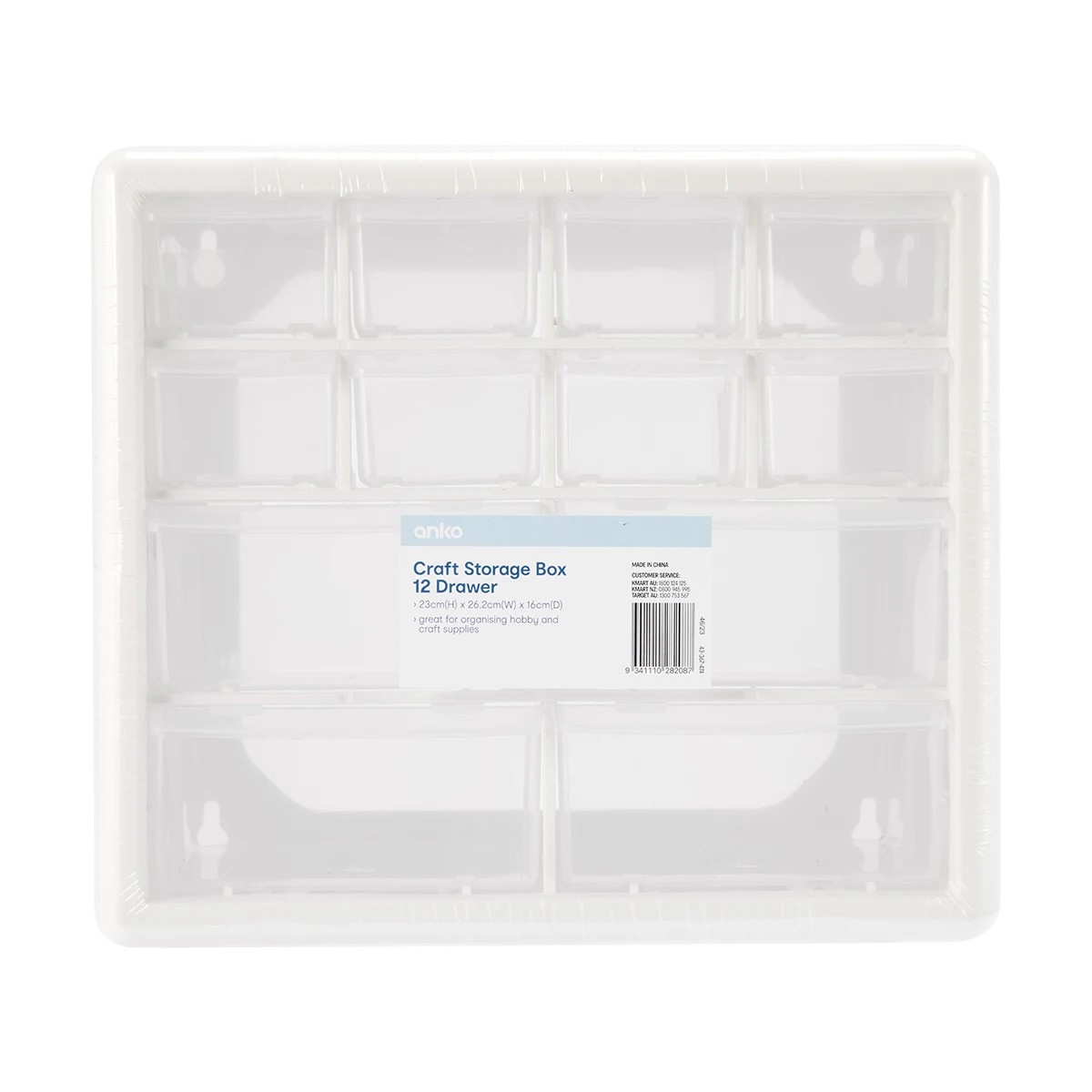 9 Craft Storage Box 12 Drawer, 9 of 9