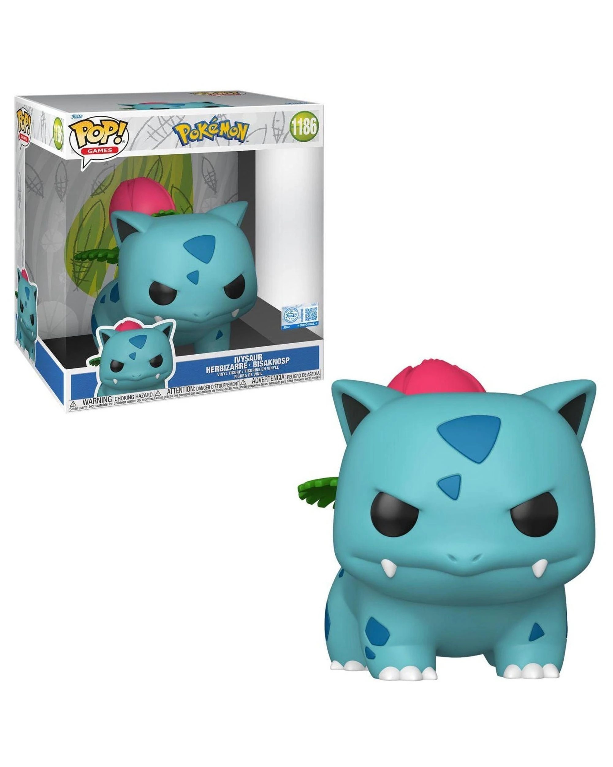 1 Pokemon Ivysaur 10 inch POP! Jumbo Funko POP! Vinyl, 1 of 3