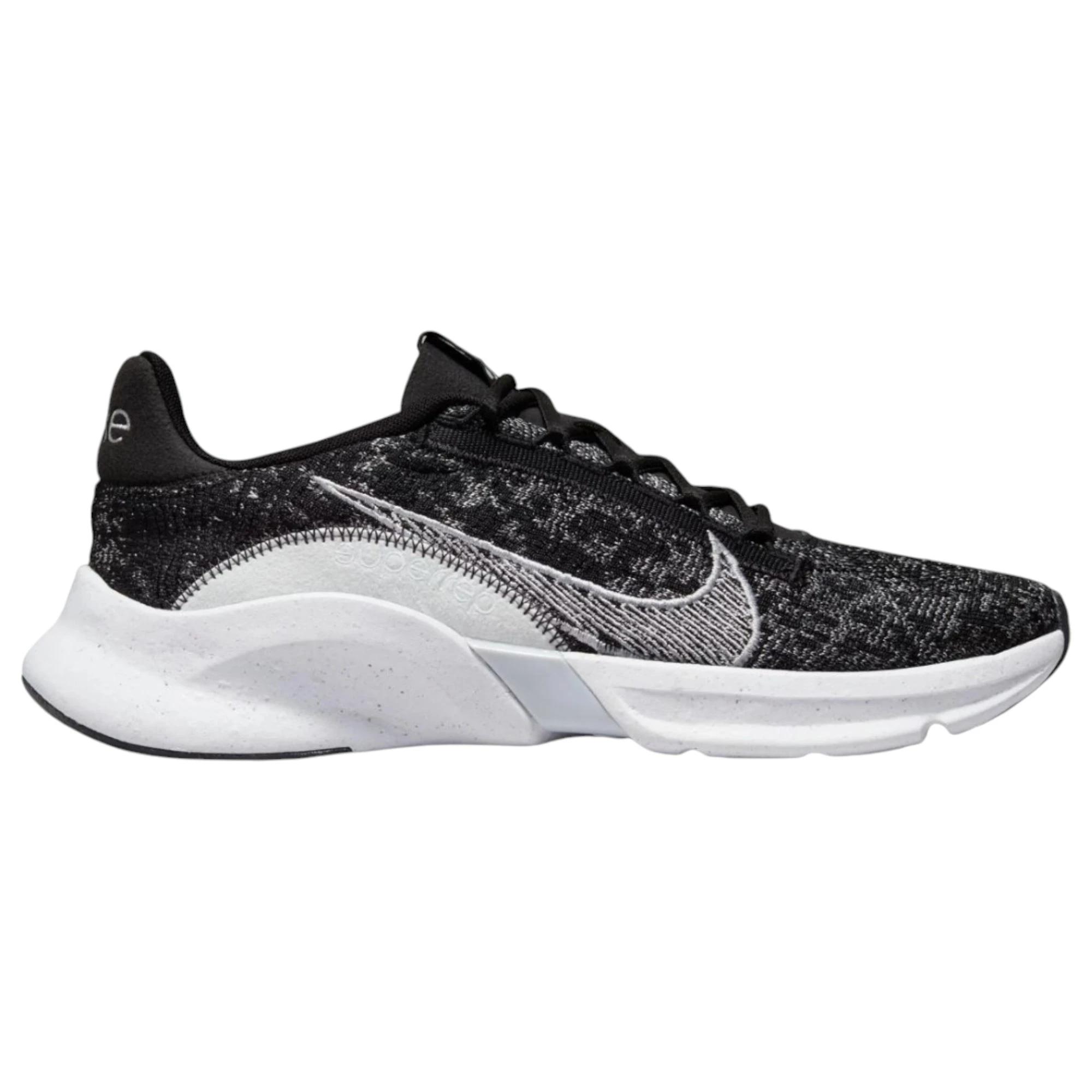 4 Nike Mens SuperRep Go 3 Next Nature Flyknit Black/ Platinum Athletic Shoes BLACK/PLATINUM, 4 of 7