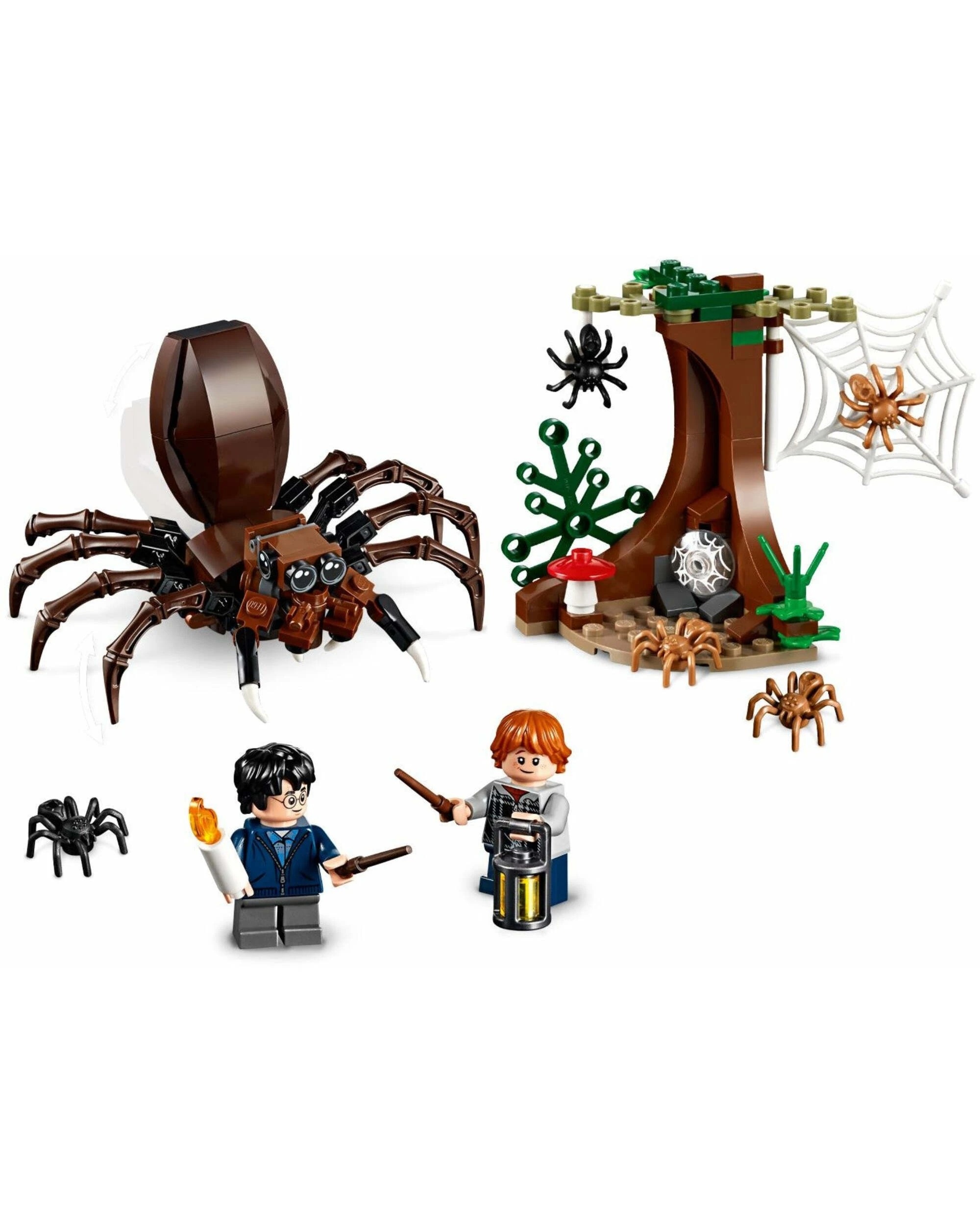 2 LEGO 75950 Aragog's Lair: Forbidden Forest Spider Showdown, 2 of 4