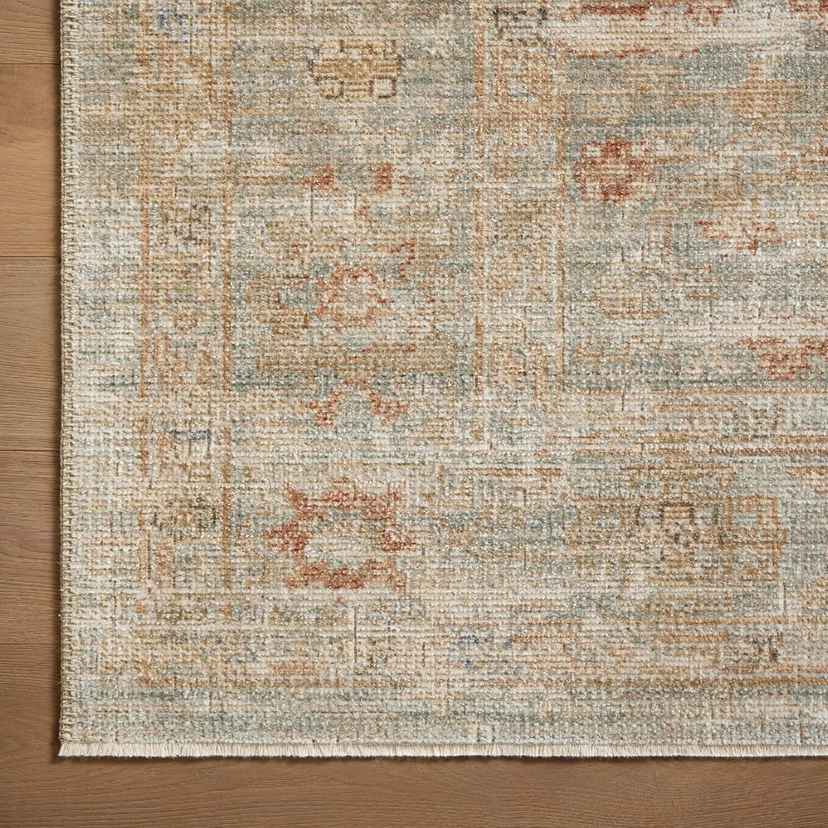 3 Common Ground Rugs Heirloom 06 230x160cm - Medium Power Loomed Floor Rug - Blue, 3 of 7