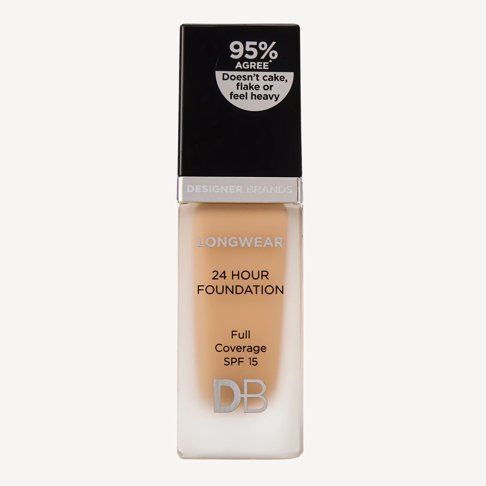 1 DB Designer Brands Longwear 24 hour Foundation  - Nude Beige, 1 of 3